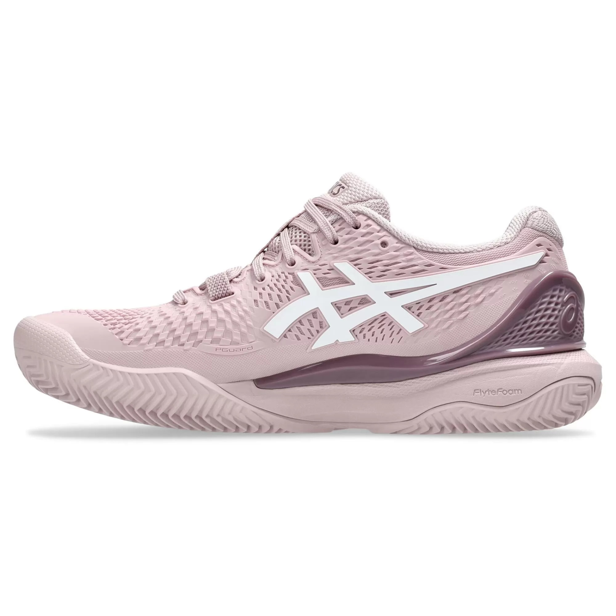Gel-Resolution 9 Clay Court Shoe Women - Beige, White>ASICS Best Sale