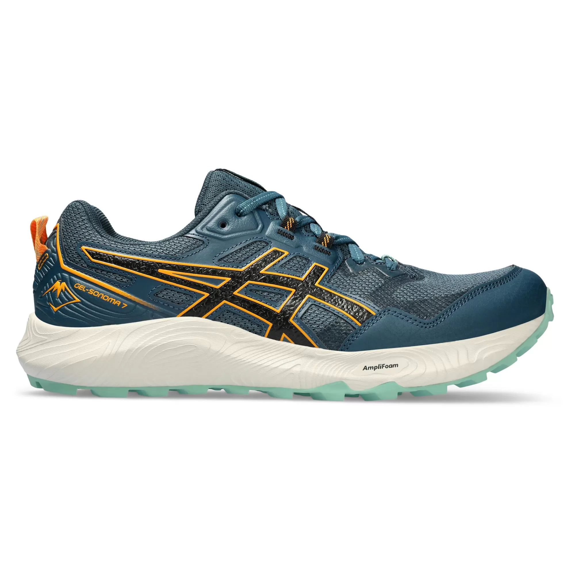 Gel-Sonoma 7 Trail Running Shoe Men - Petrol, Orange>ASICS Shop
