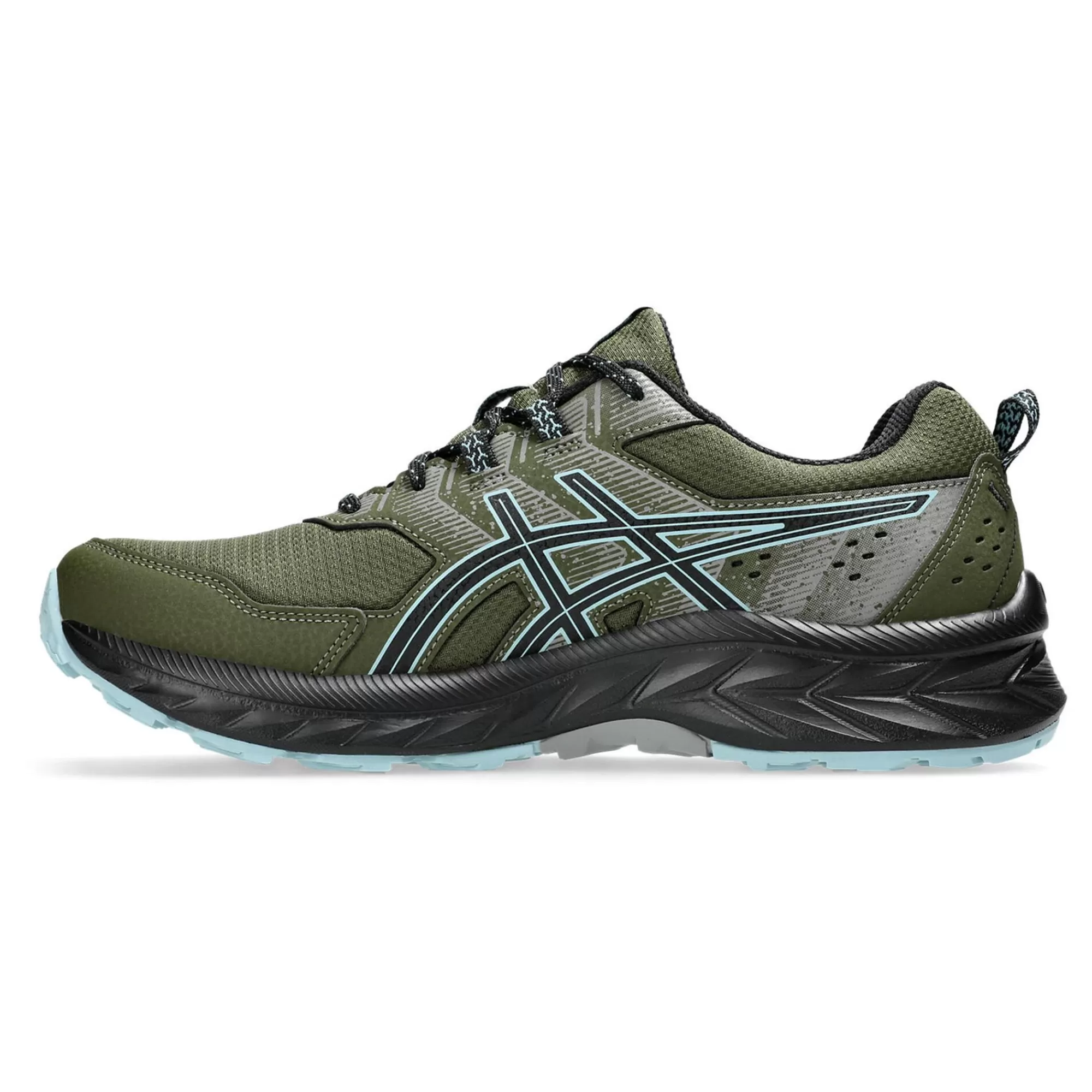 Gel-Venture 9 Trail Running Shoe Men - Olive, Dark Blue>ASICS Store