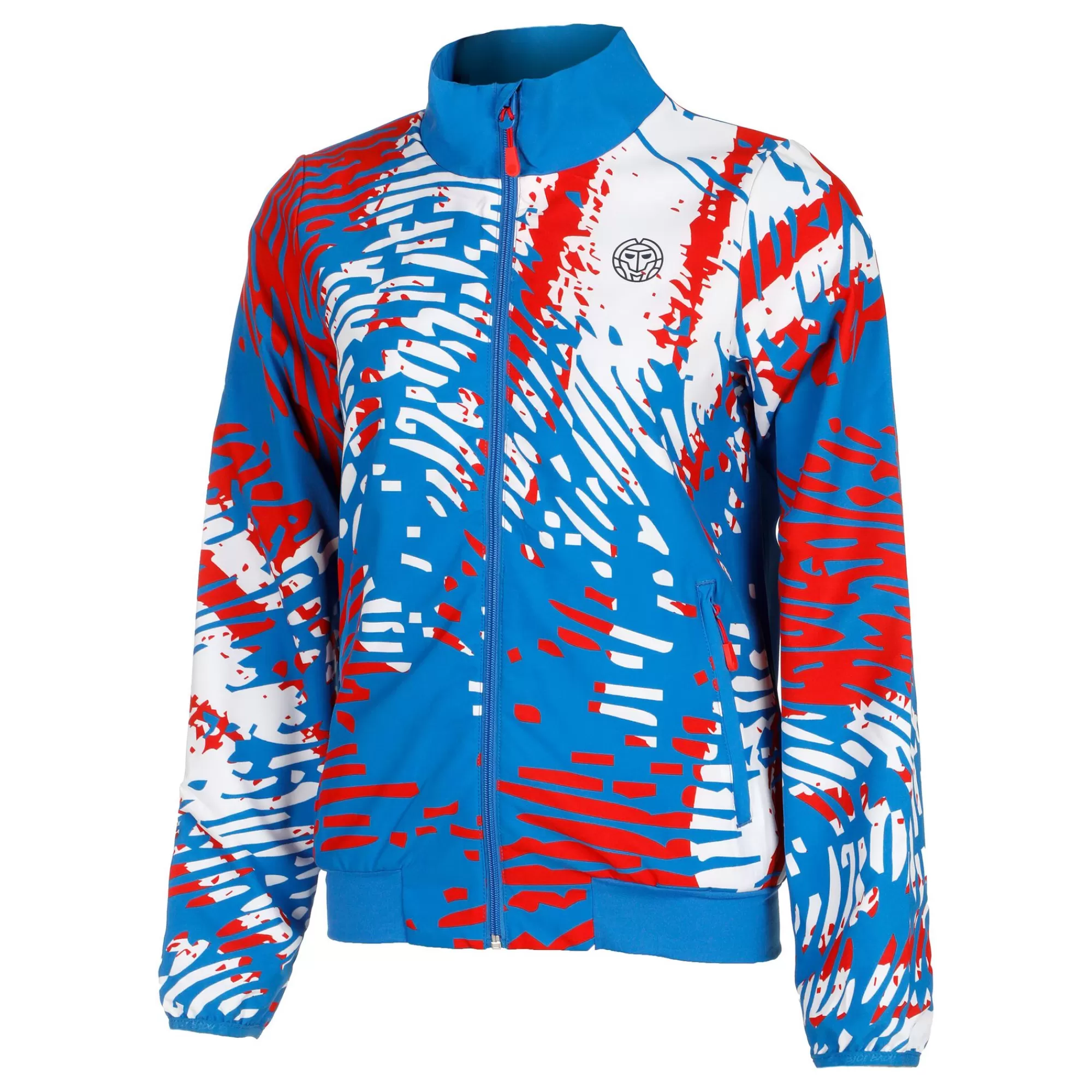 Gene Tech Training Jacket Women - Blue, White>BIDI BADU New