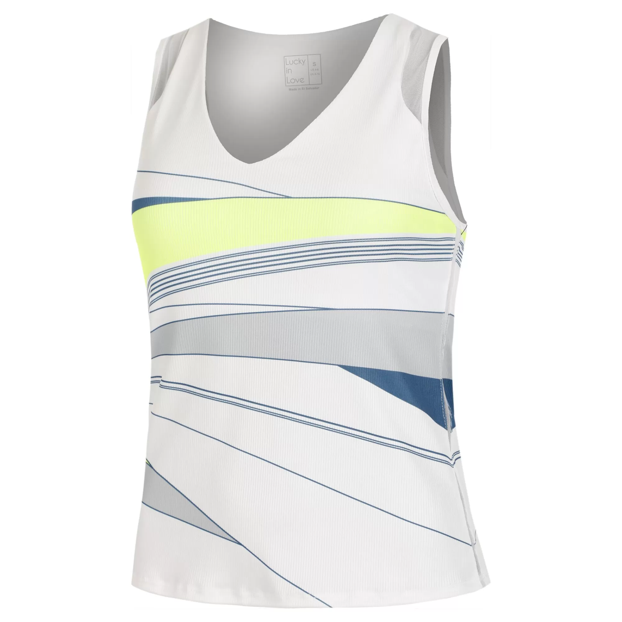 Going Strong Tank Top Women - White, Multicoloured>Lucky in Love Clearance