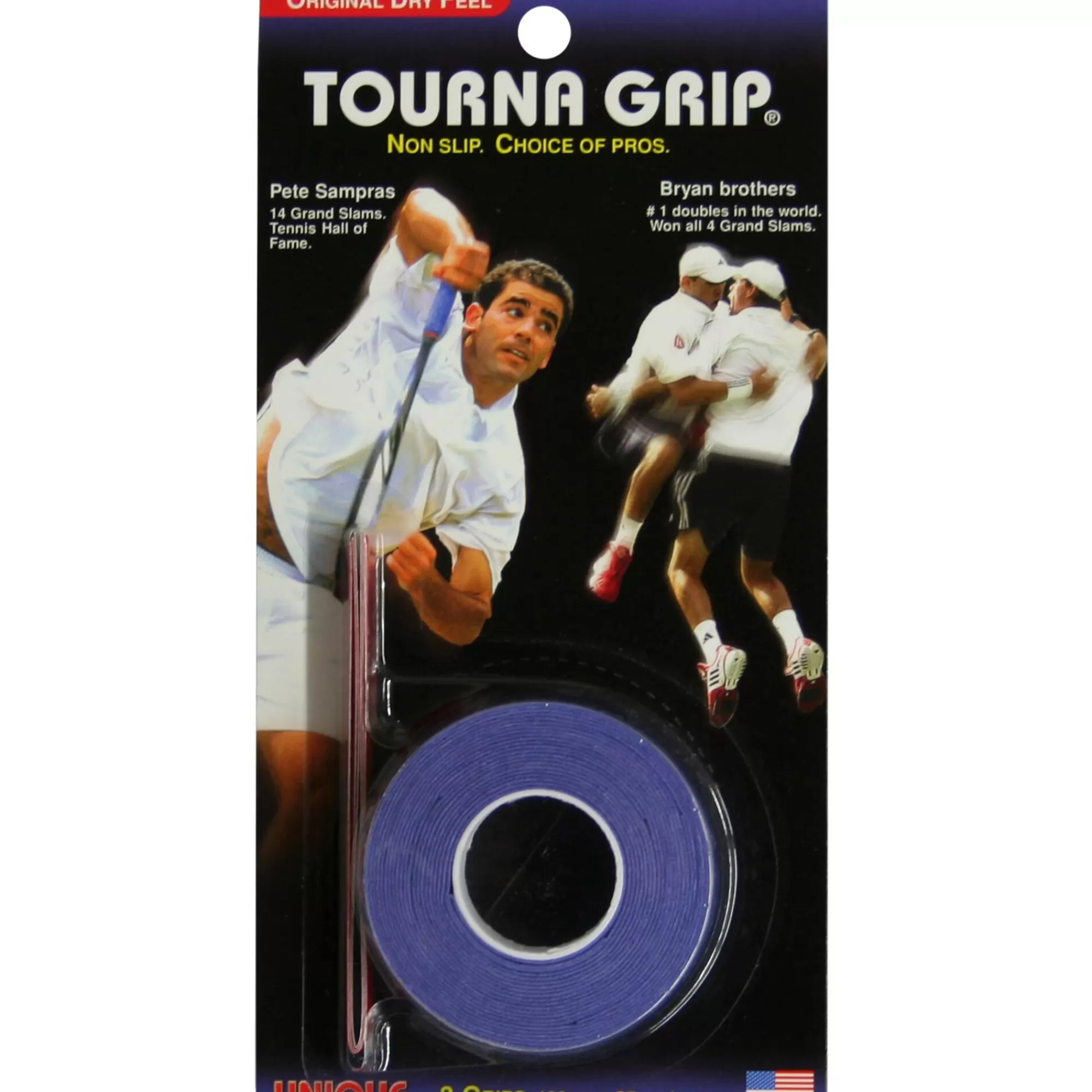 Grip Standard 3 Pack - Blue>Tourna Shop