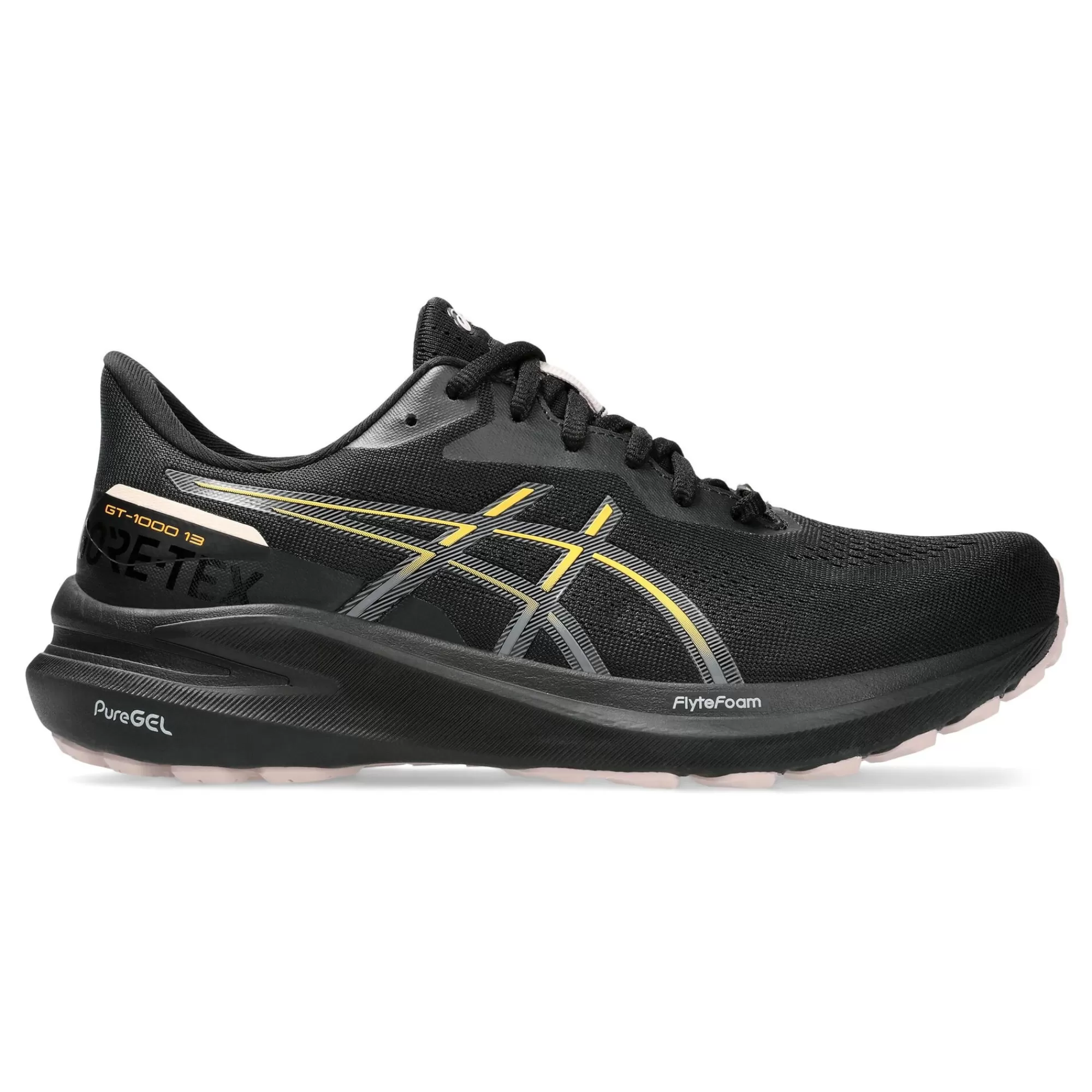 GT-1000 13 GTX Stability Running Shoe Women - Black, Orange>ASICS Outlet