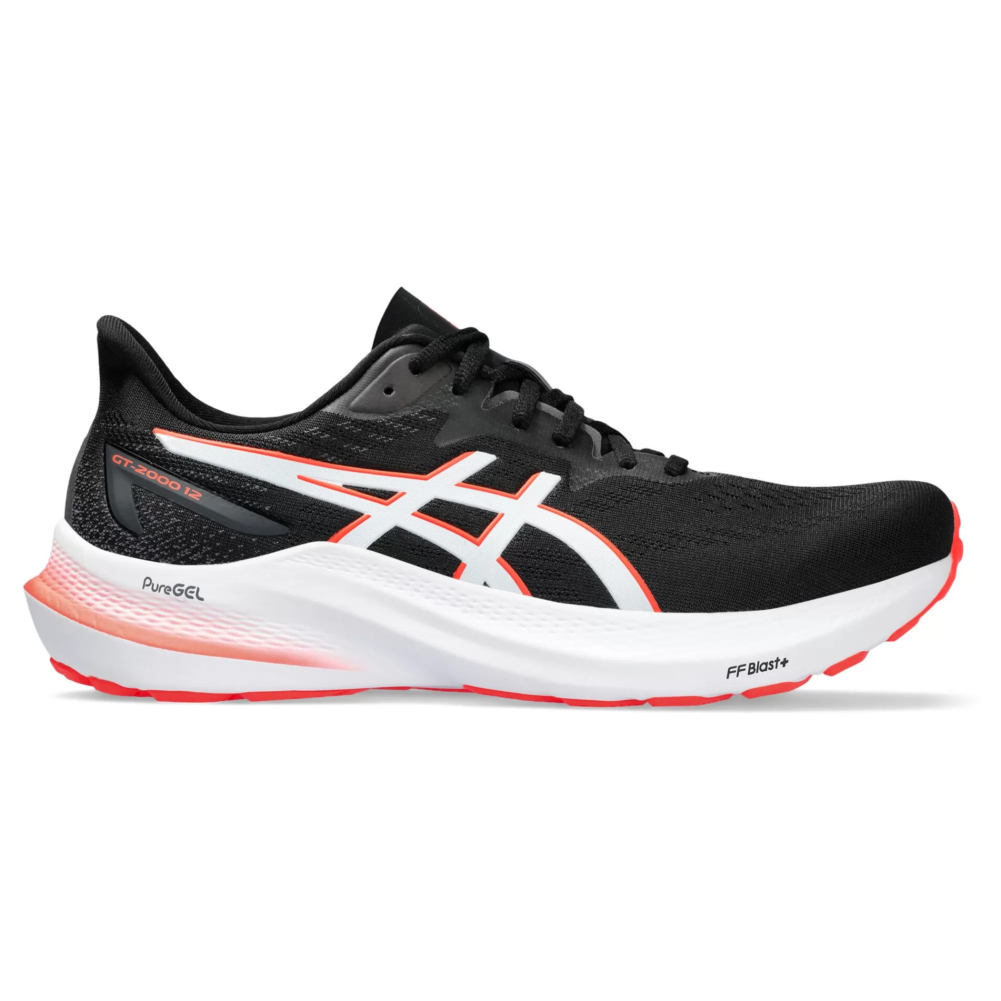 GT-2000 12 Stability Running Shoe Men - Black, White>ASICS New