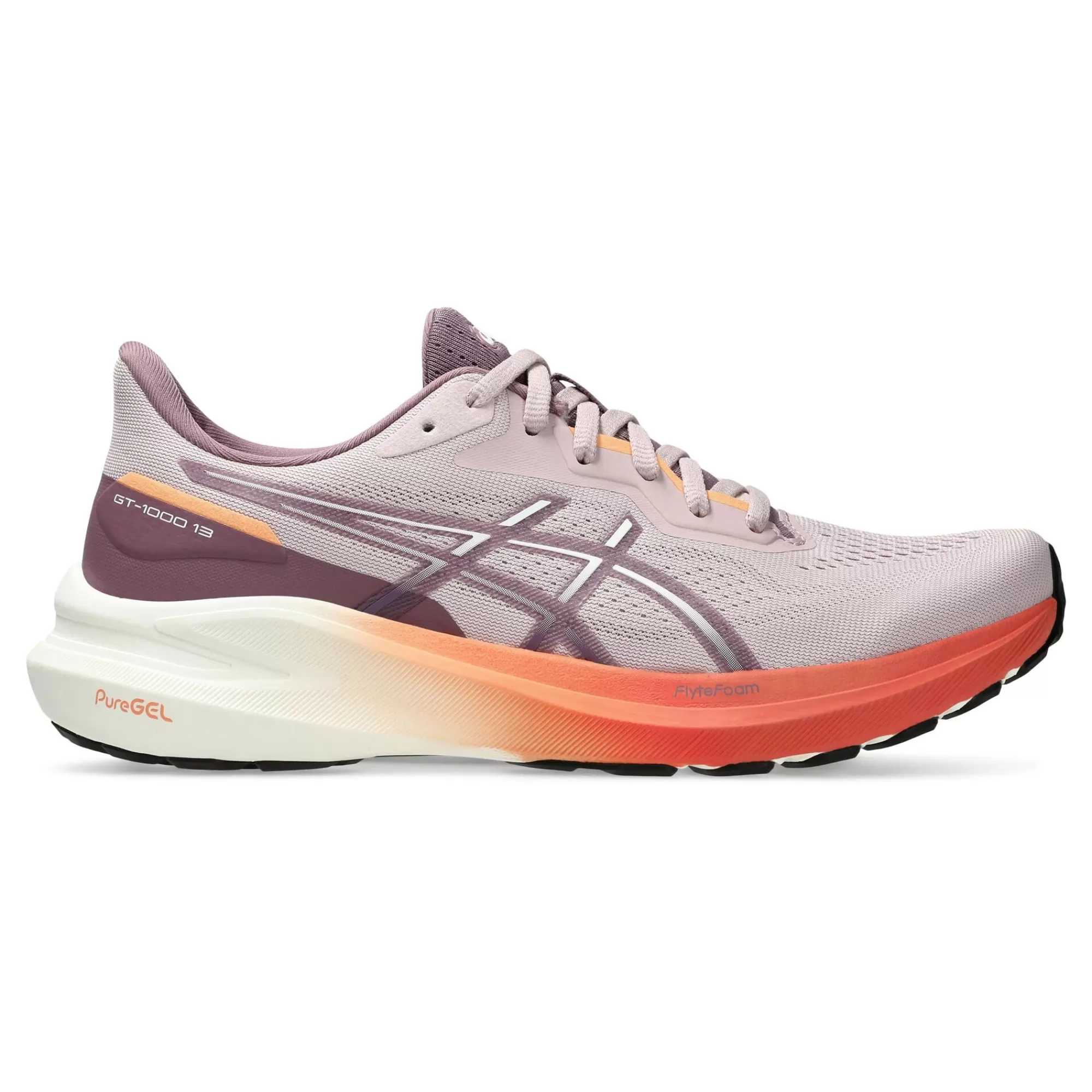 GT-1000 13 Stability Running Shoe Women - Antique Pink, White>ASICS Store