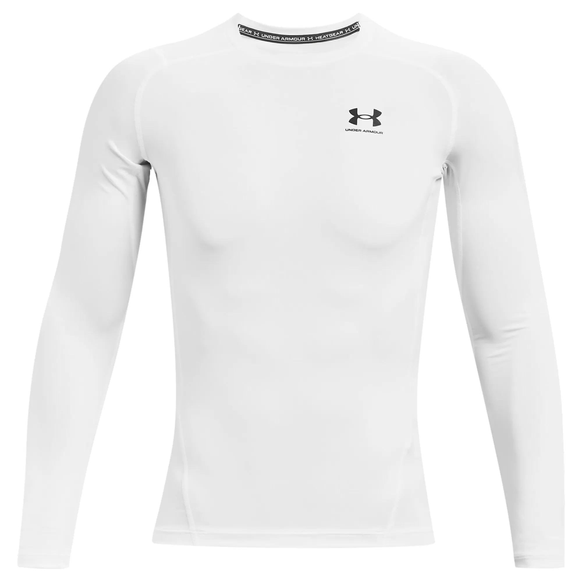 Heatgear Comp Long Sleeve Men - White, Black>Under Armour Hot