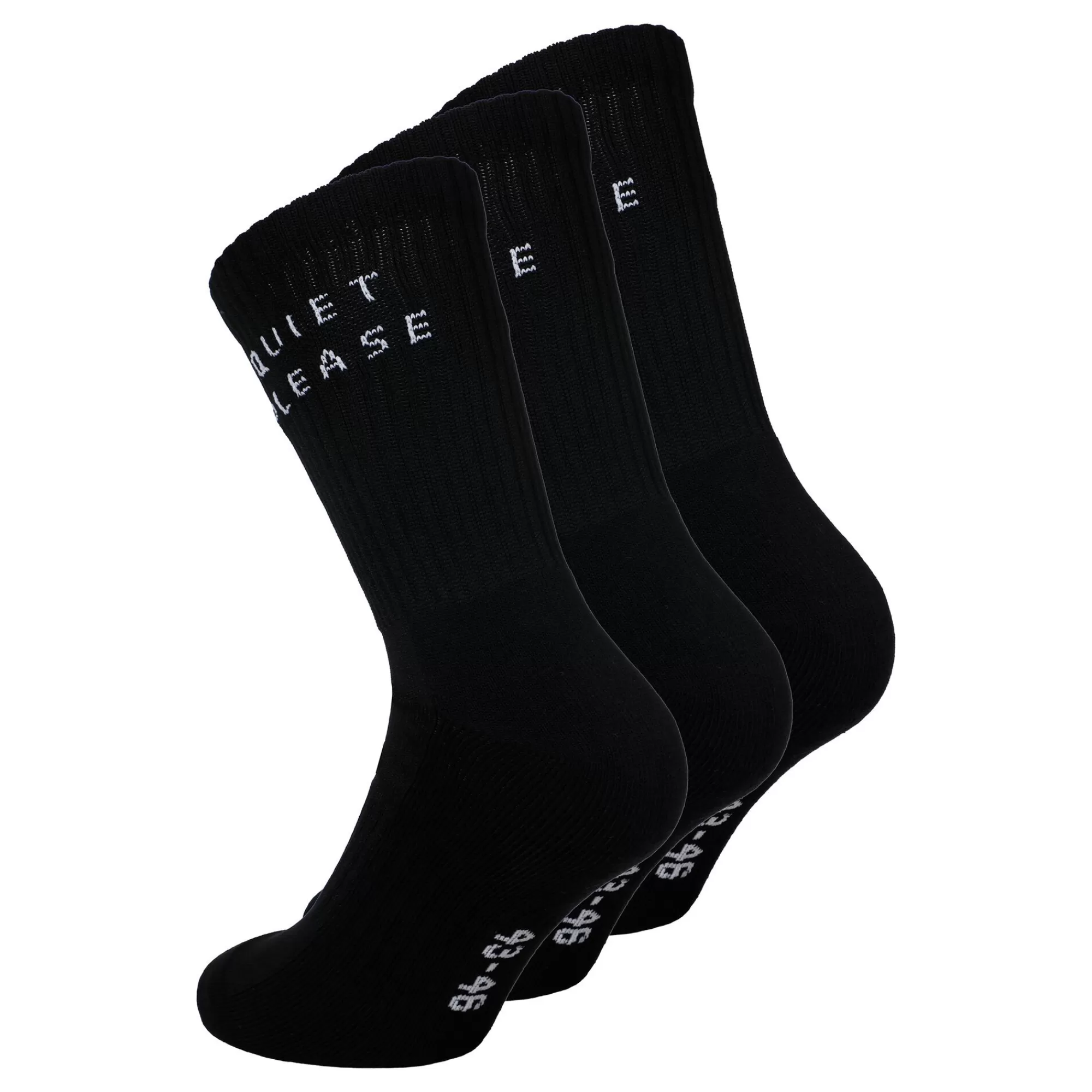 High Performance Long Tennis Socks 3 Pack ->Quiet Please Online
