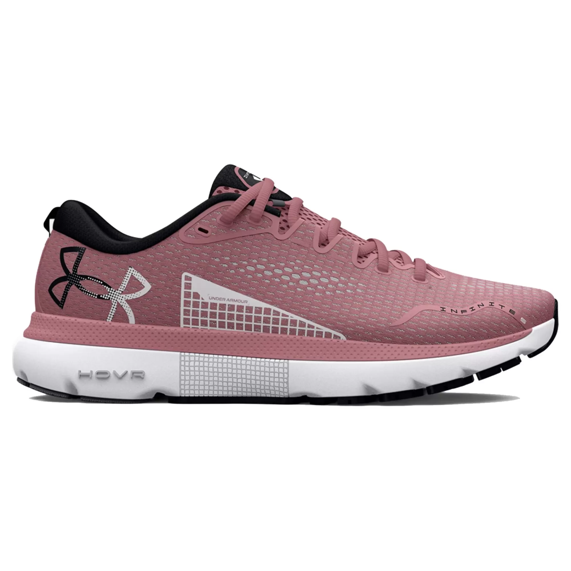 HOVR Infinite 5 Neutral Running Shoe Women - Antique Pink, Black>Under Armour Cheap