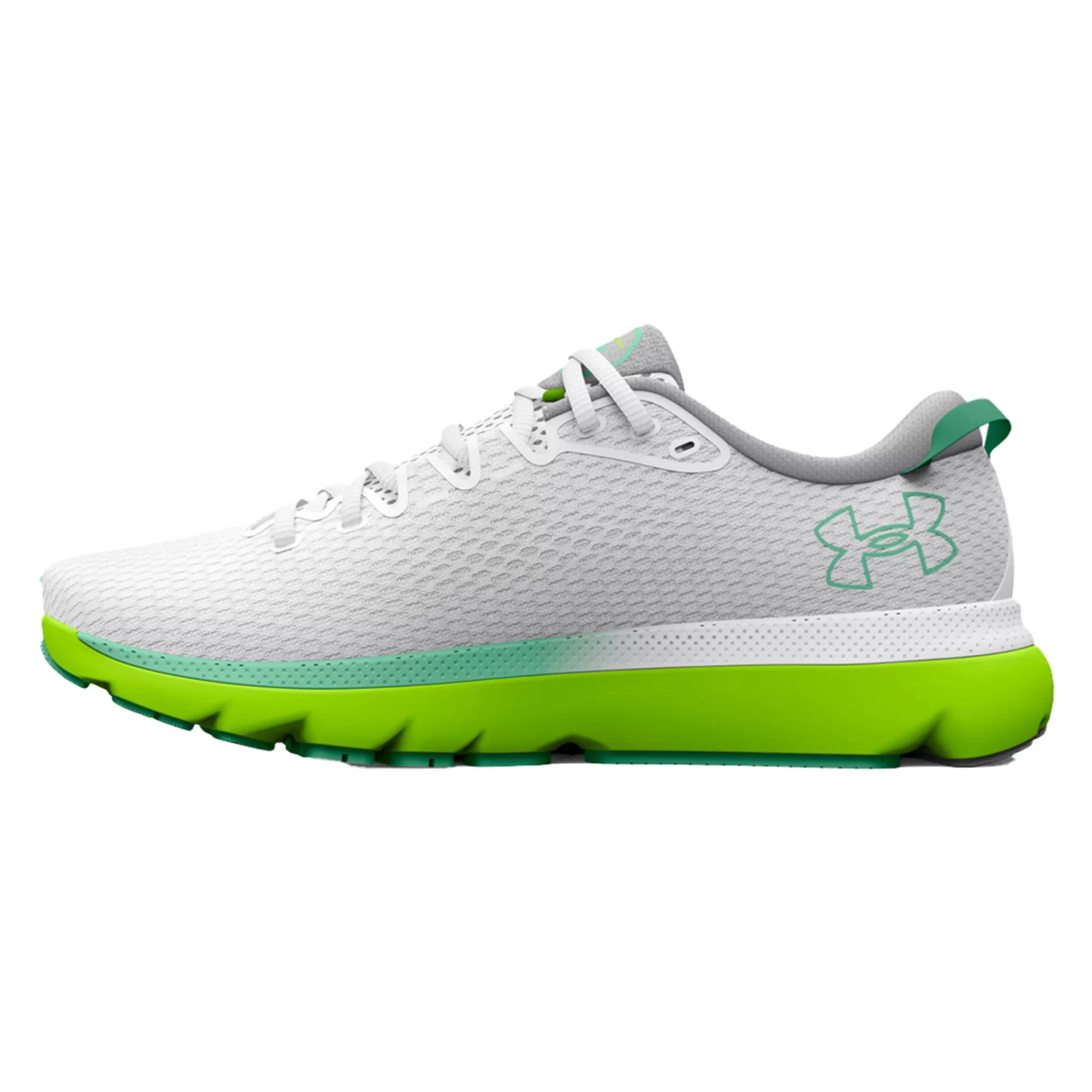 HOVR Infinite 5 Neutral Running Shoe Women - White, Light Green>Under Armour Hot