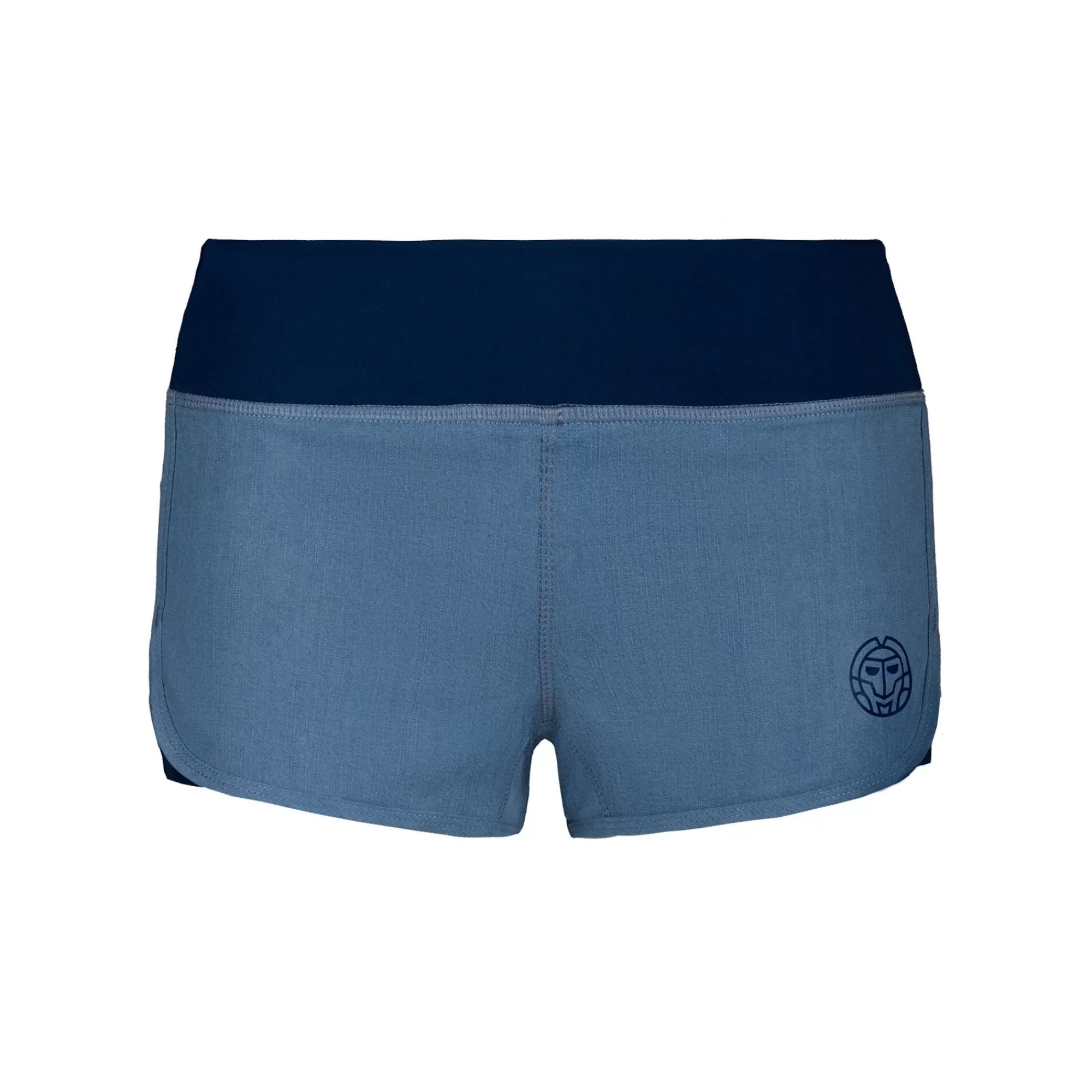 Hulda Jeans Tech 2in1 Shorts Women - Blue, Dark Blue>BIDI BADU New