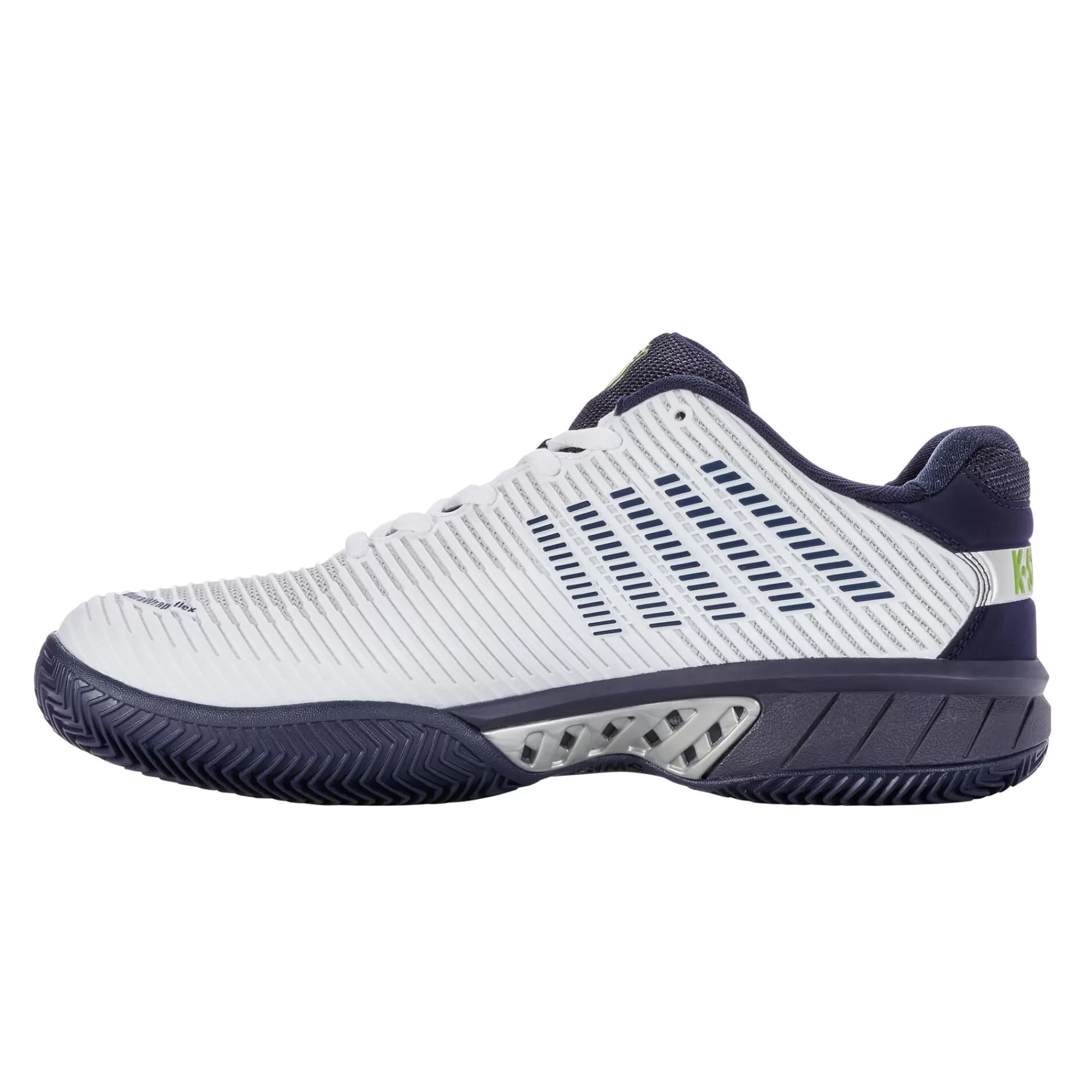 Hypercourt Express 2 Clay Court Shoe Men - White, Dark Blue>K-Swiss New