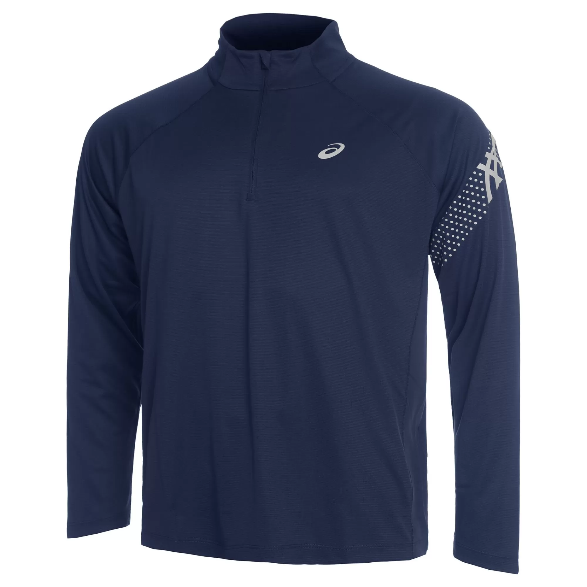 Icon Ls 1/2 Zip Running Shirt Men - Dark Blue>ASICS Best