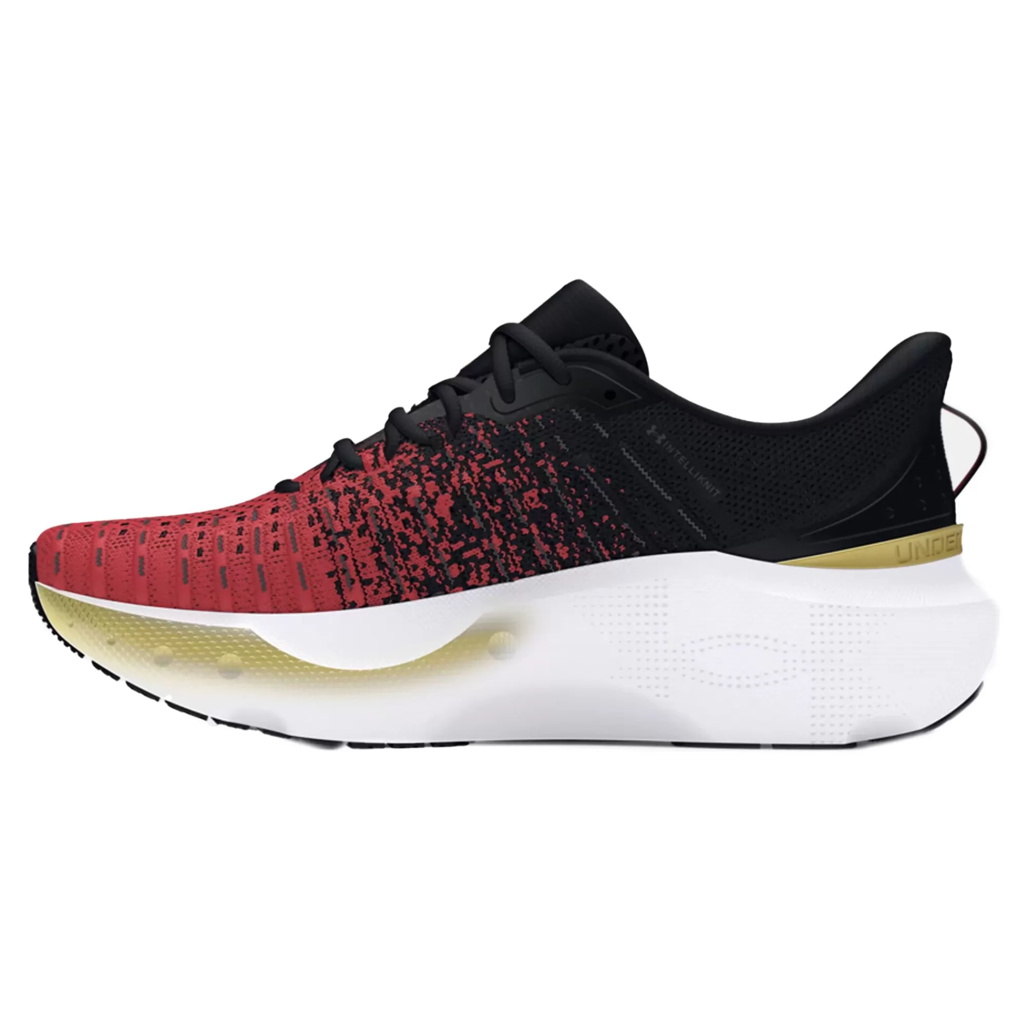 Infinite Elite Neutral Running Shoe Men - Black, Red>Under Armour Hot