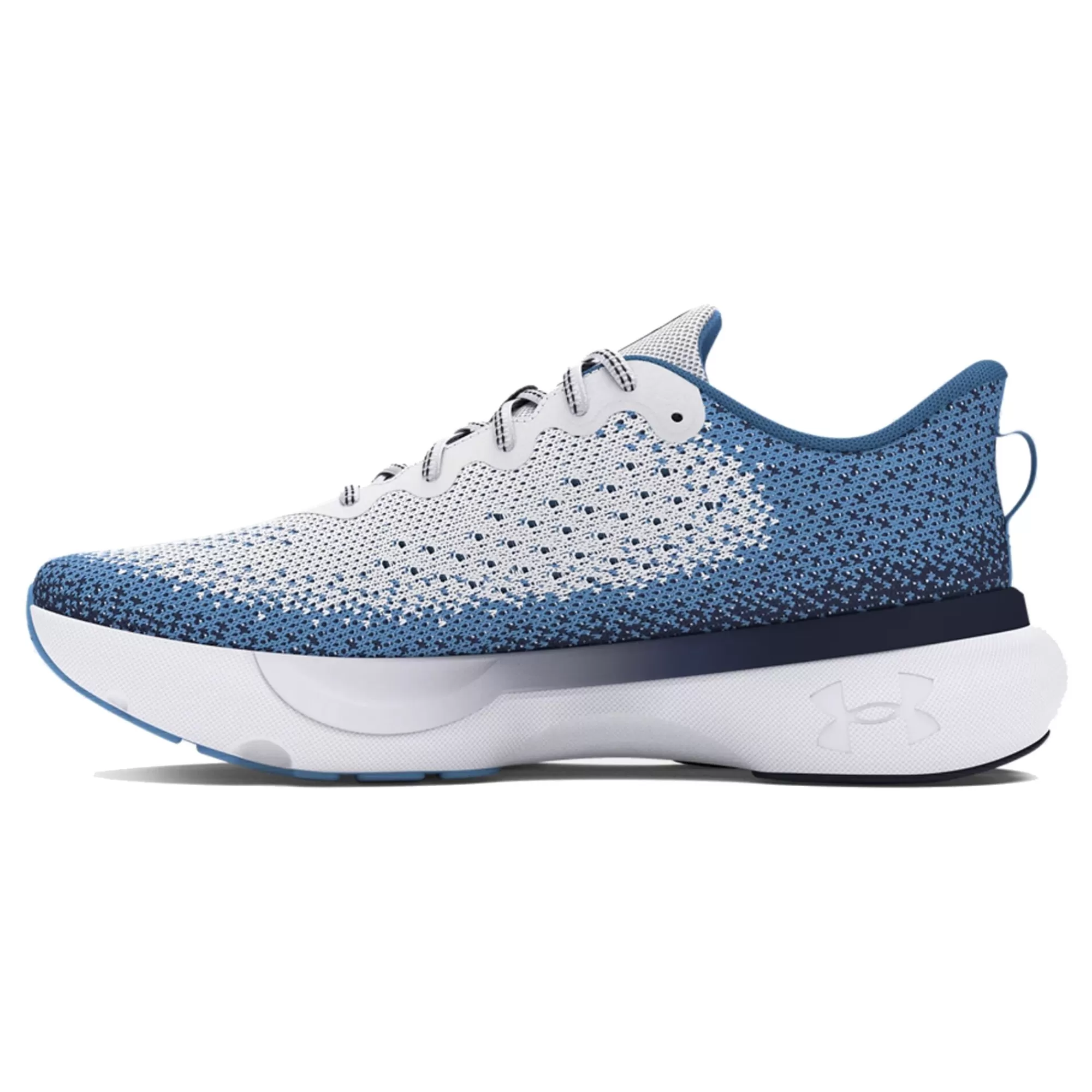 Infinite Neutral Running Shoe Men - White, Blue>Under Armour Shop