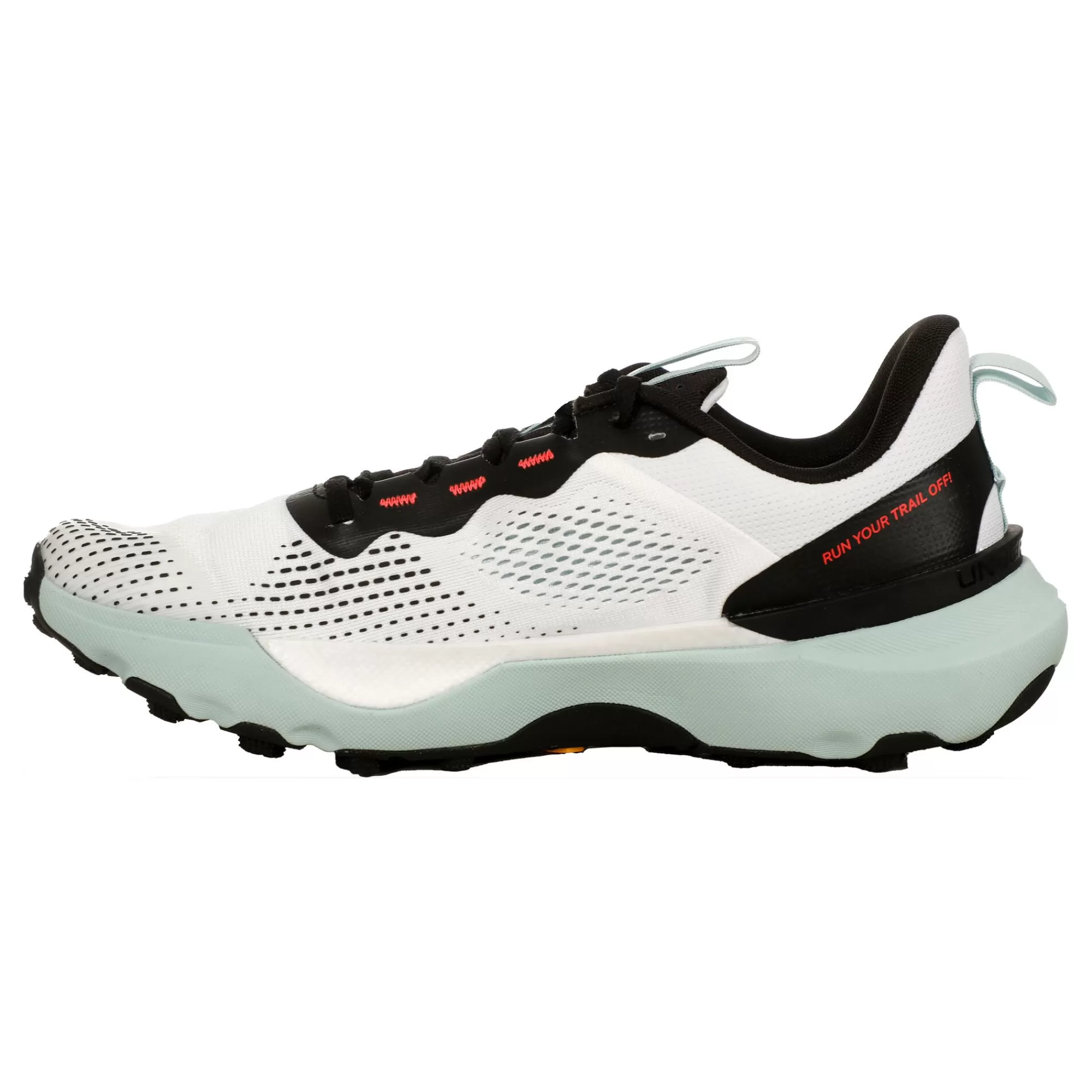 Infinite Pro Trail Running Shoe - White, Black>Under Armour New