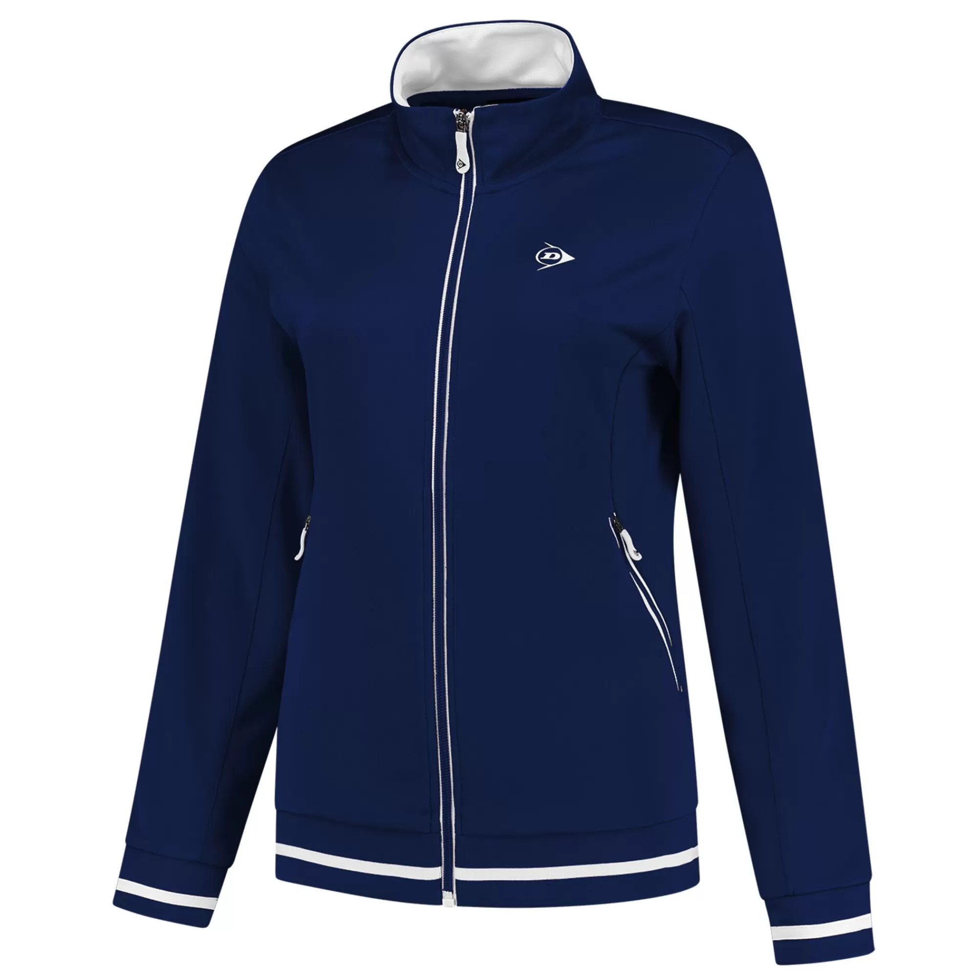 Knitted Jacket Training Jacket Girls - Dark Blue>Dunlop Cheap