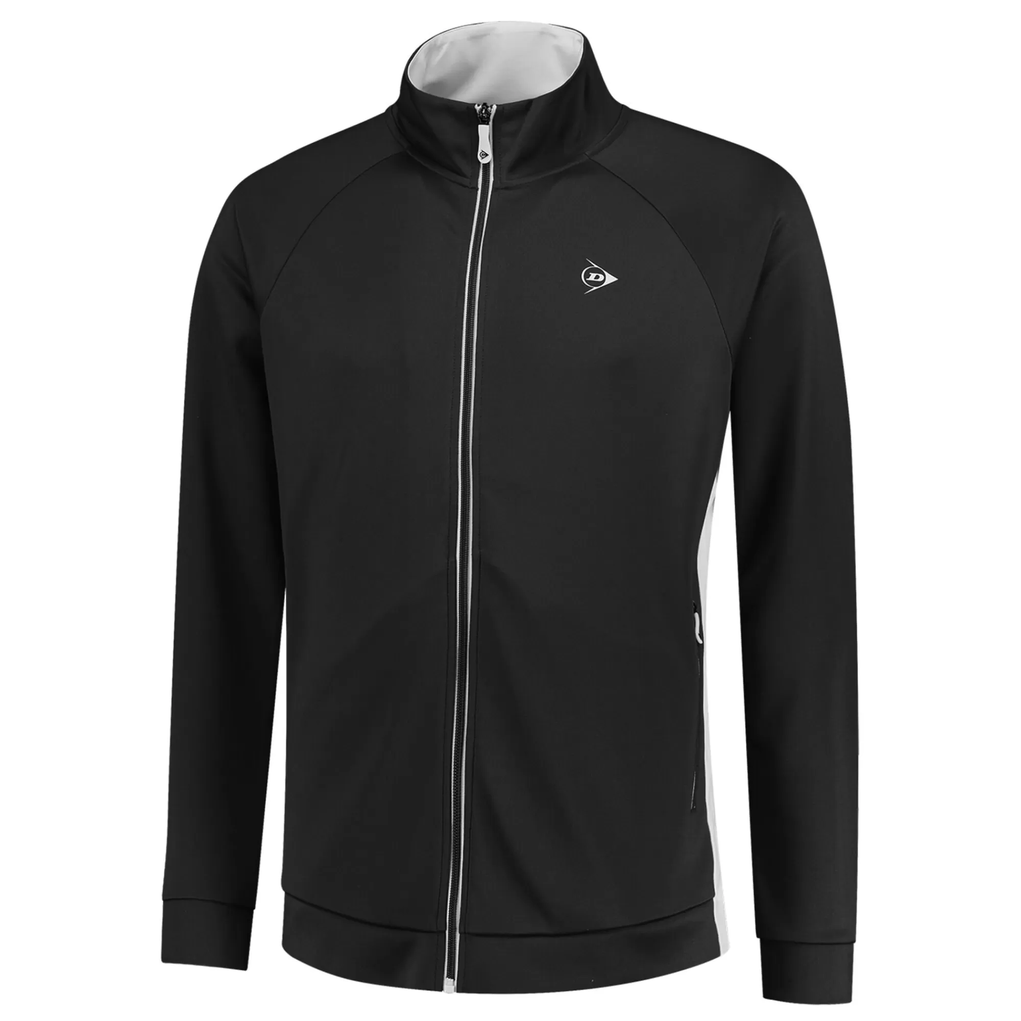 Knitted Training Jacket Boys - Black, White>Dunlop Cheap