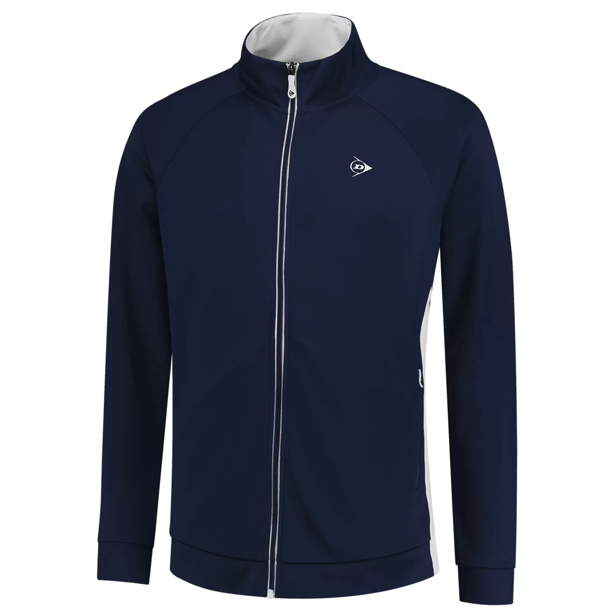 Knitted Training Jacket Men - Dark Blue, White>Dunlop Clearance