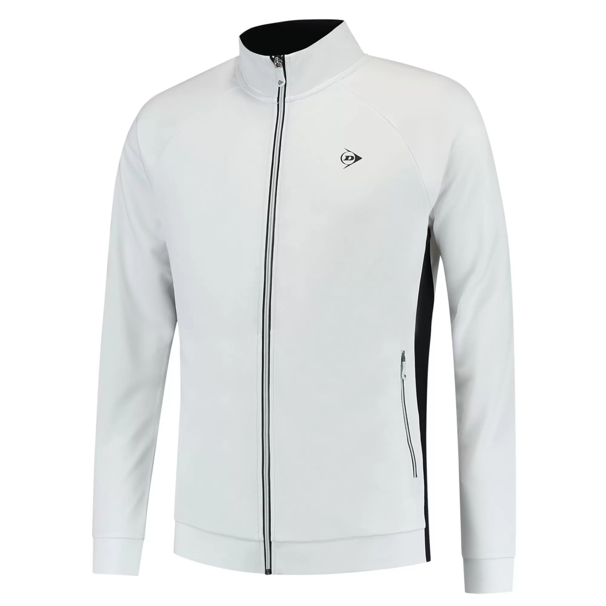 Knitted Training Jacket Men - White, Black>Dunlop Discount