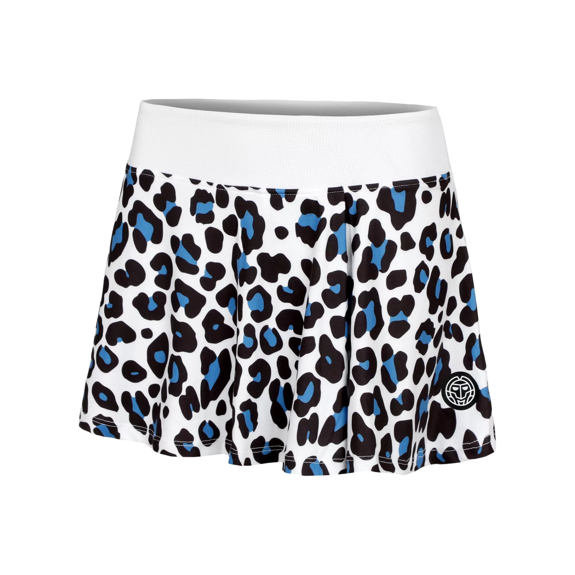Leoparty Styles Printed Wavy Skirt Women - White, Black>BIDI BADU Clearance
