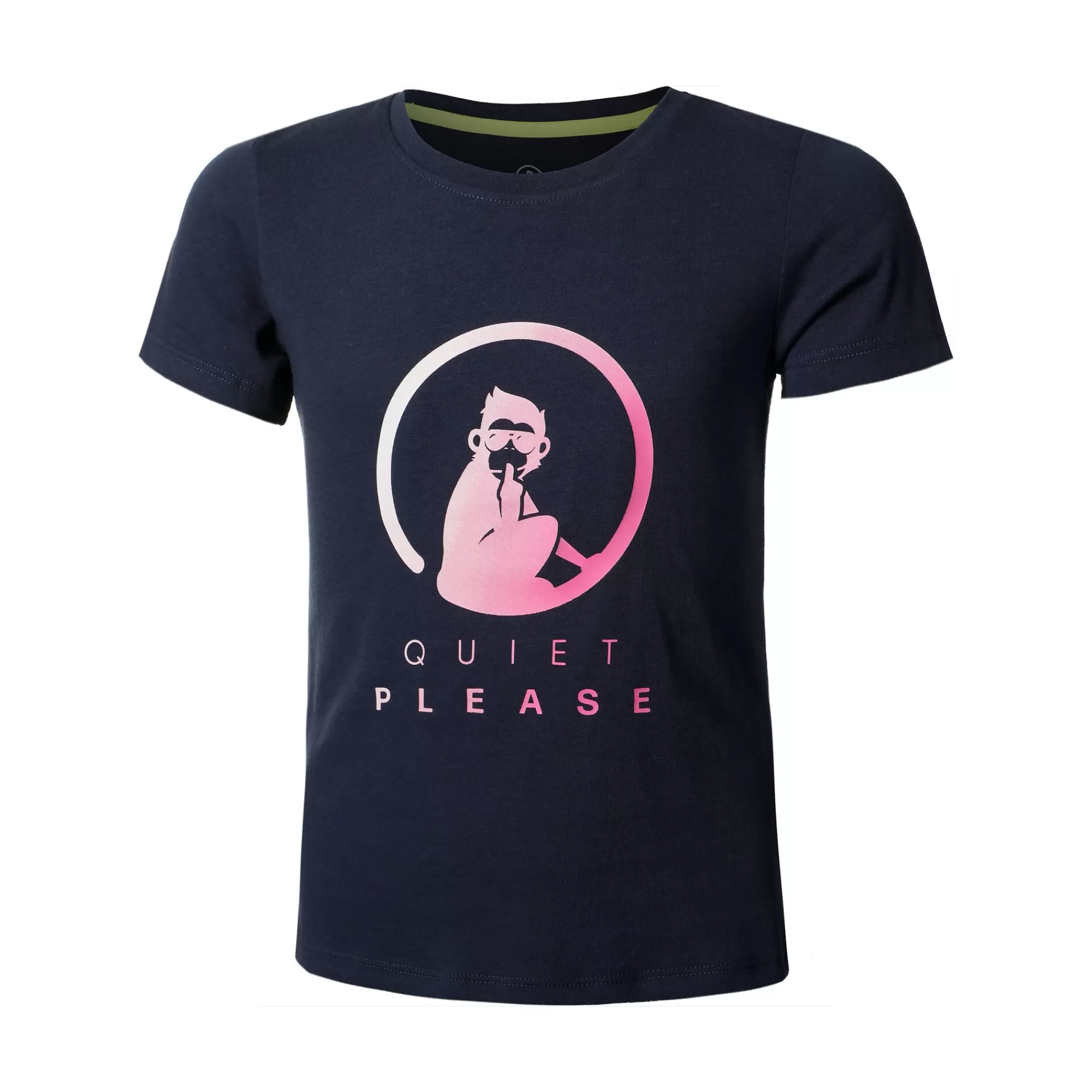Logo T-Shirt Girls - Dark Blue>Quiet Please Cheap