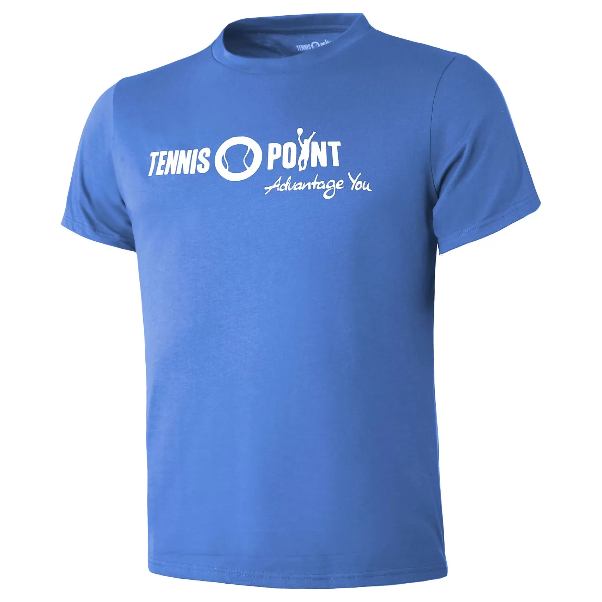 Logo T-Shirt Men - Blue, White>Tennis-Point Best