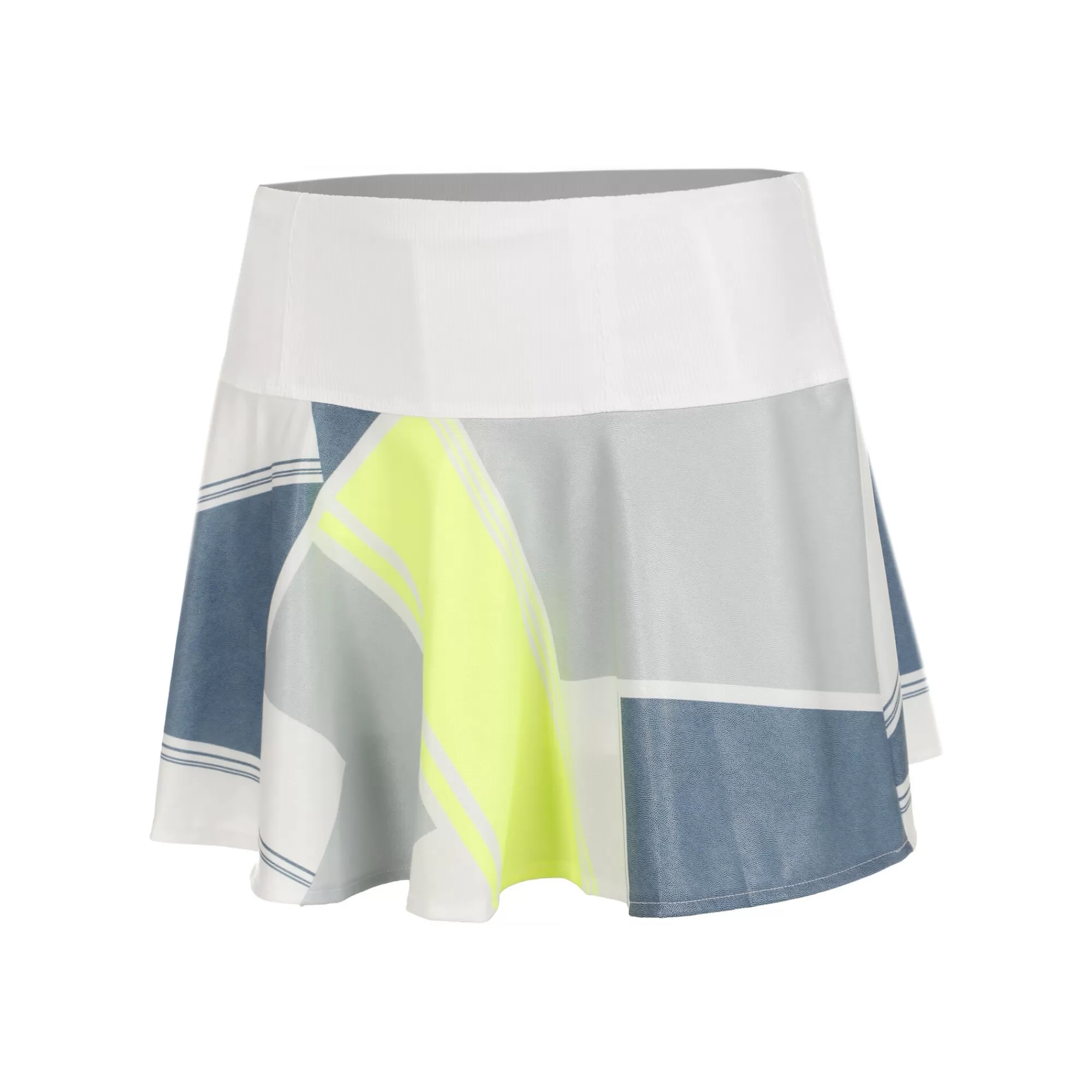Long Steel Going Skirt Women - White, Multicoloured>Lucky in Love Hot