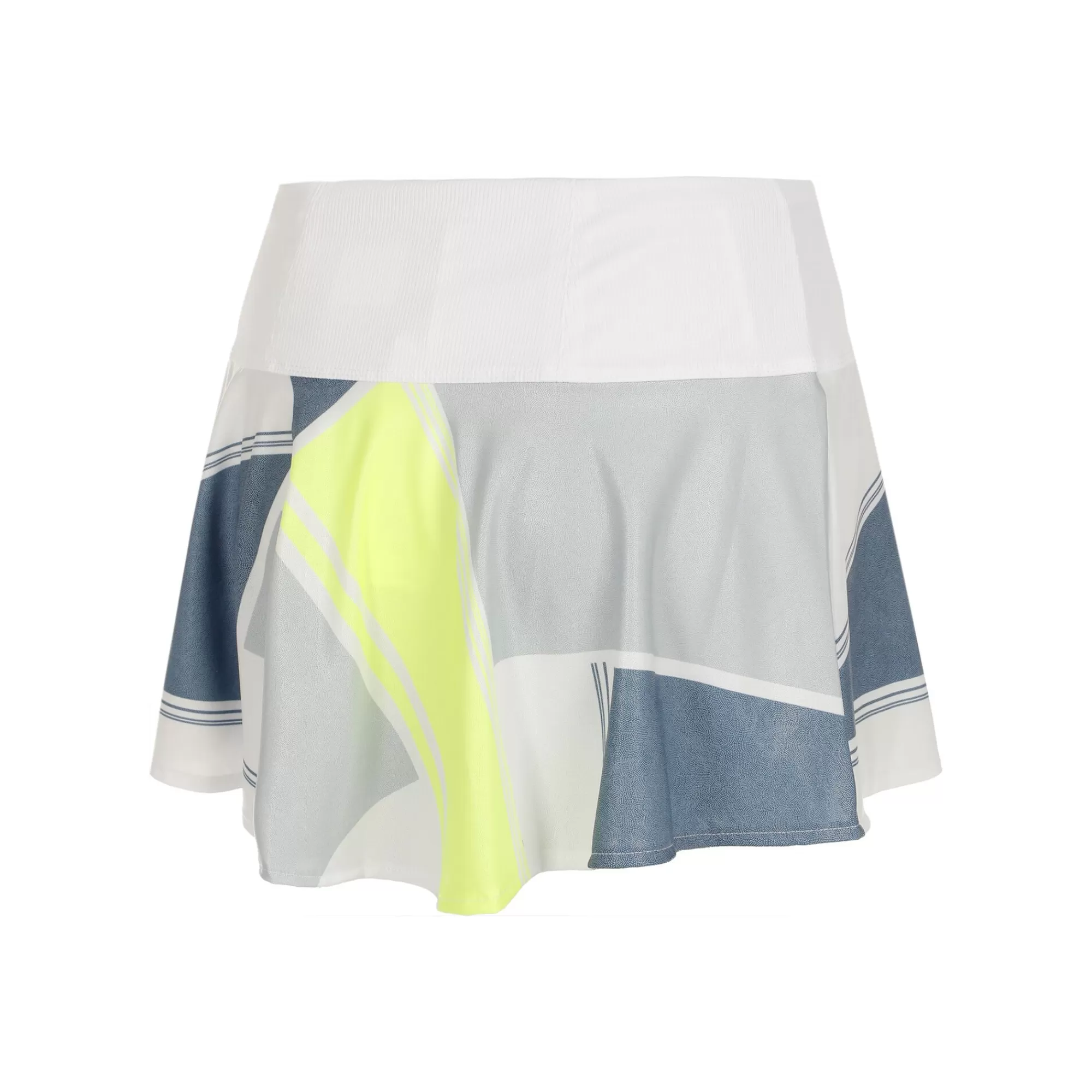 Long Steel Going Skirt Women - White, Multicoloured>Lucky in Love Hot