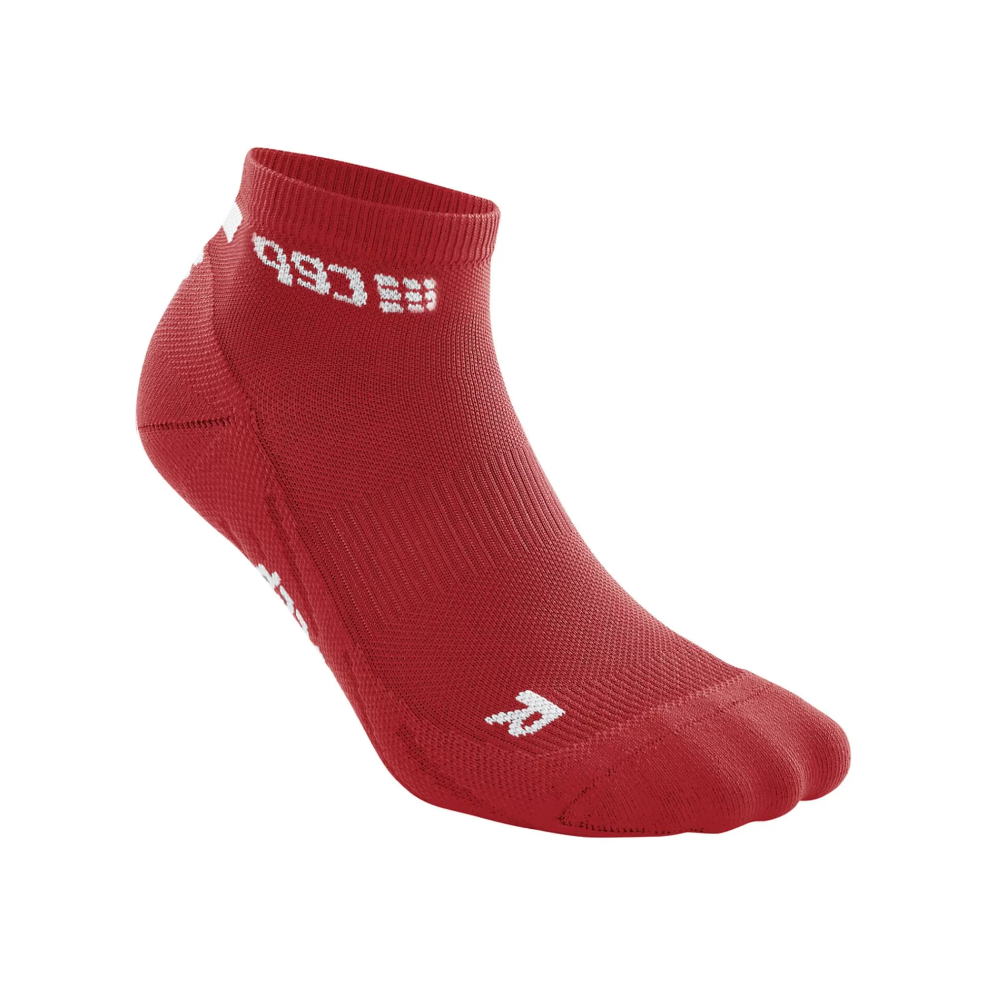 Low Cut V4 Running Socks Women - Dark Red>CEP Hot