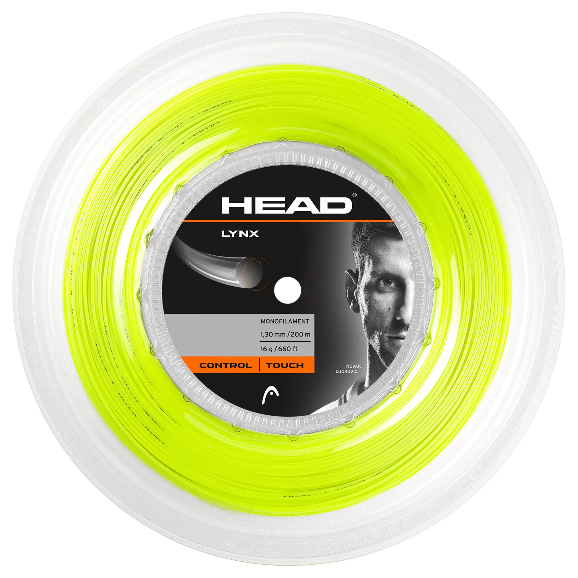 Lynx String Reel 200m - Neon Yellow>HEAD Fashion