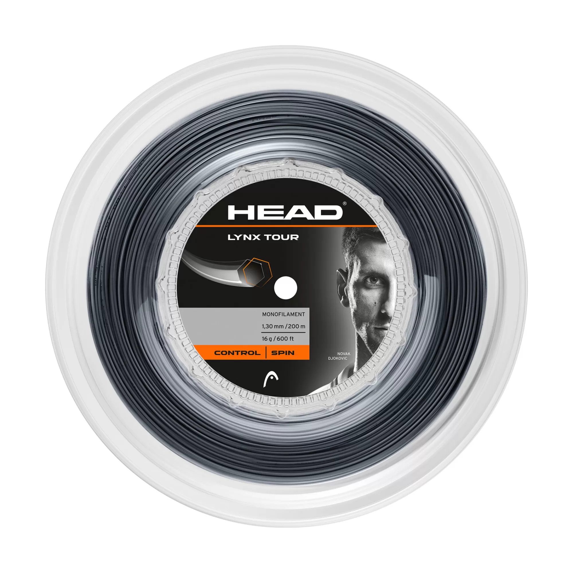 Lynx Tour Reel String Reel 200m - Black>HEAD Fashion