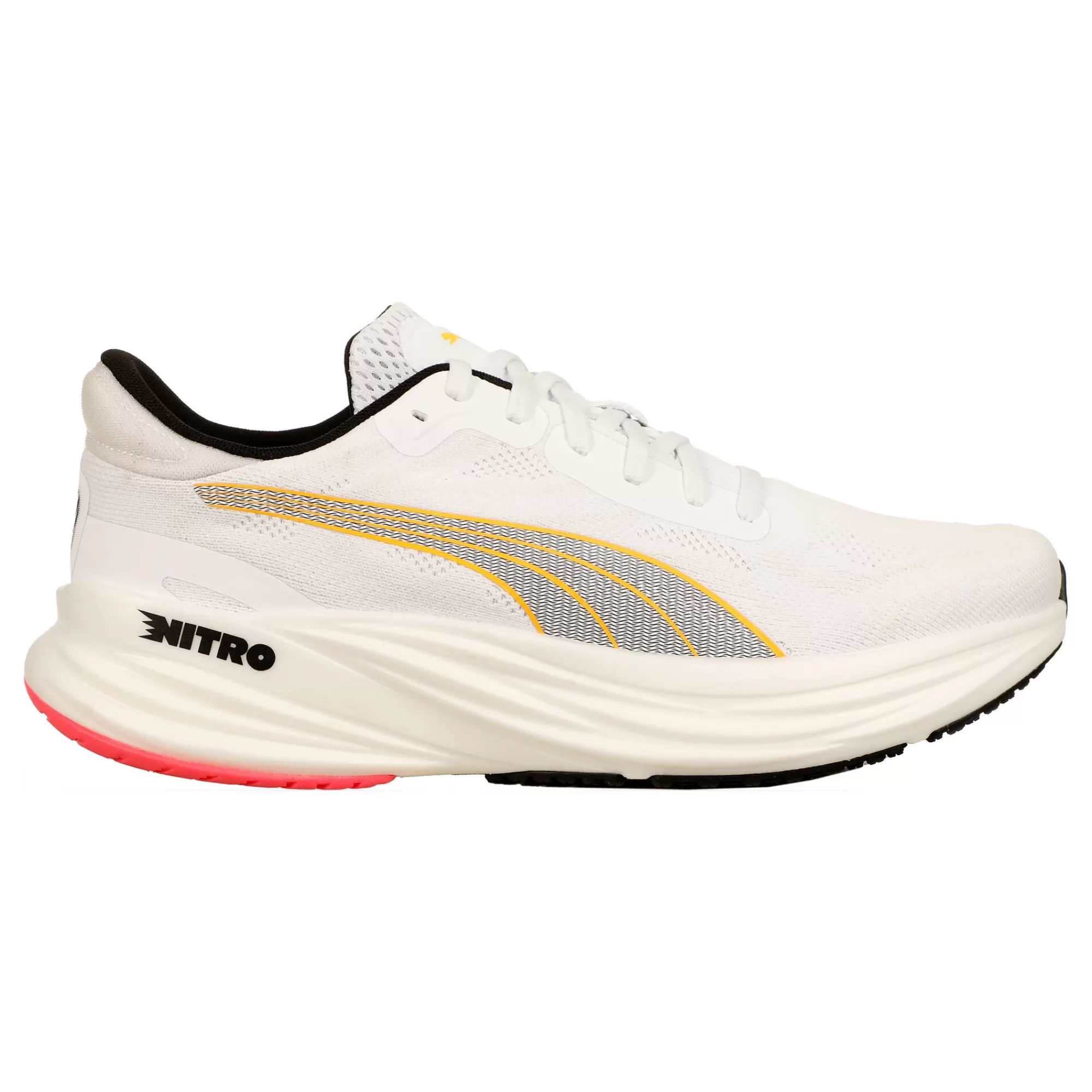 Magnify Nitro 2 Neutral Running Shoe Men - White, Yellow>Puma Flash Sale
