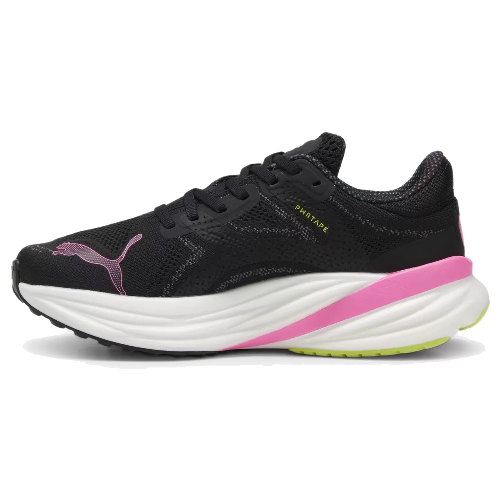 Magnify Nitro 2 Psychedelic Rush Neutral Running Shoe Women - Black, Lime>Puma Cheap