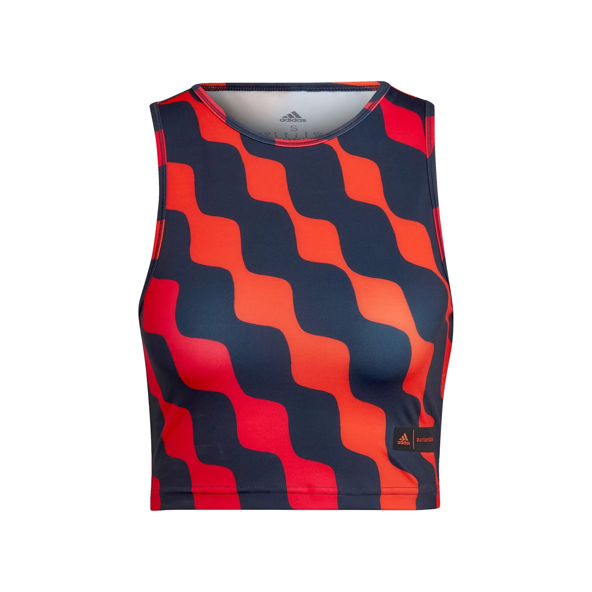 Marimekko Icons Tank Top Women - Orange, Blue>adidas Hot