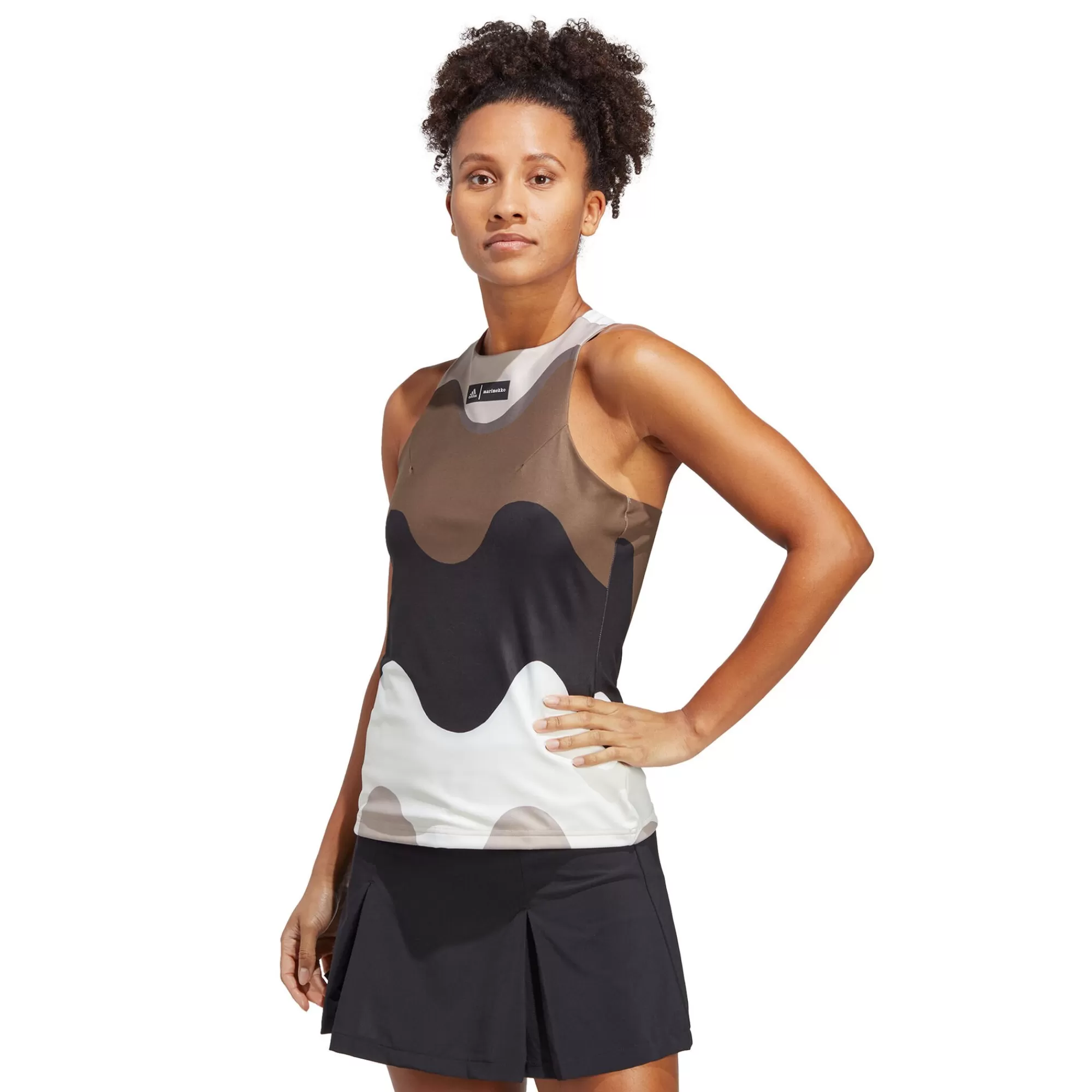 Marimekko Tank Top Women - Black, Multicoloured>adidas New