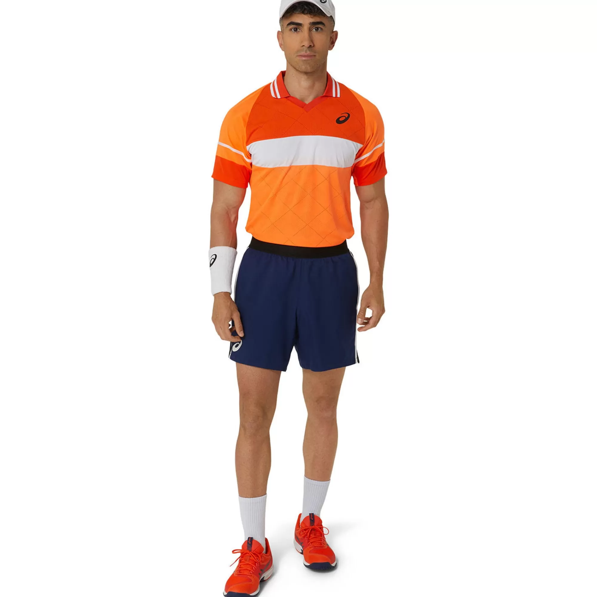 Match ACTIBREEZE Polo Men - Coral, Orange>ASICS Cheap