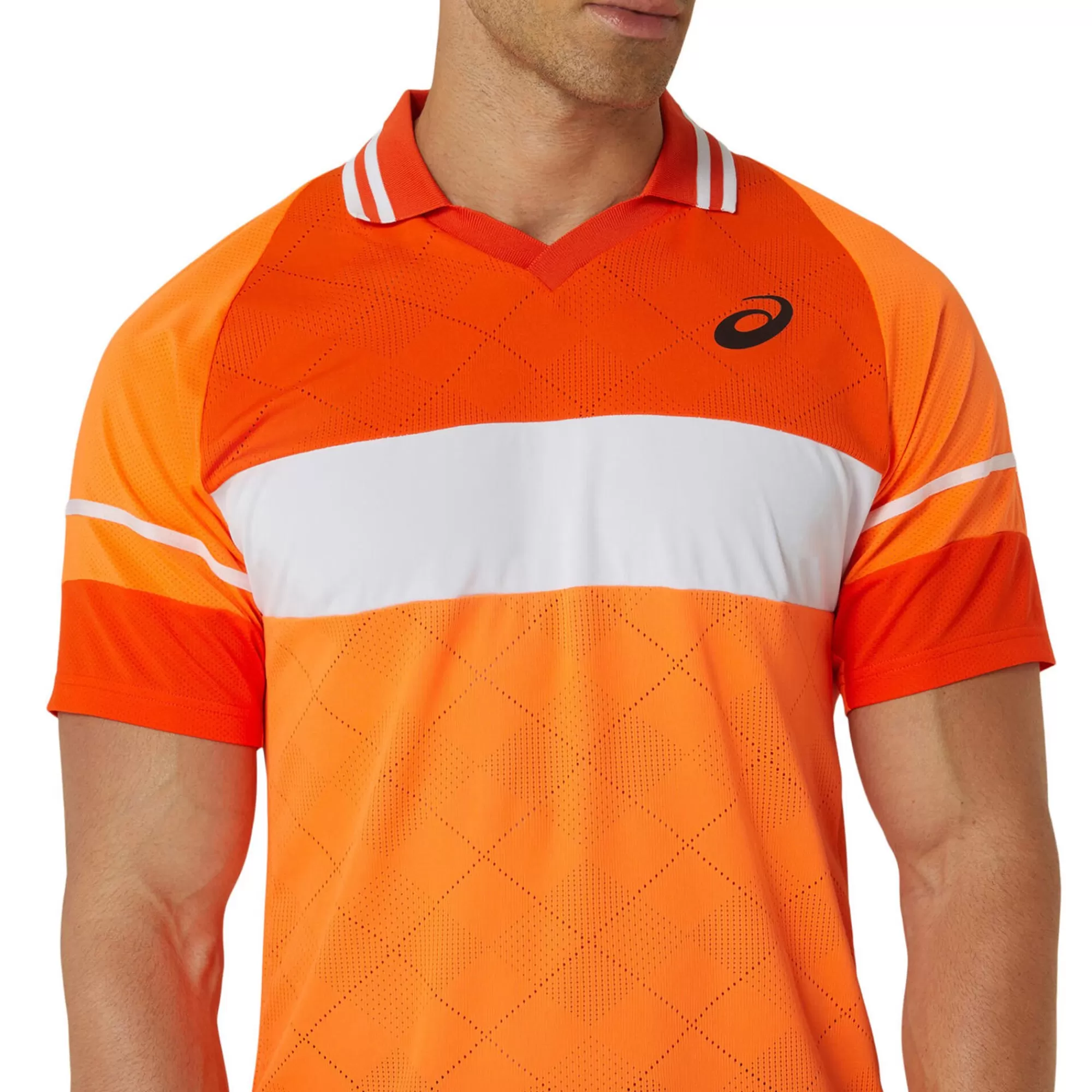 Match ACTIBREEZE Polo Men - Coral, Orange>ASICS Cheap