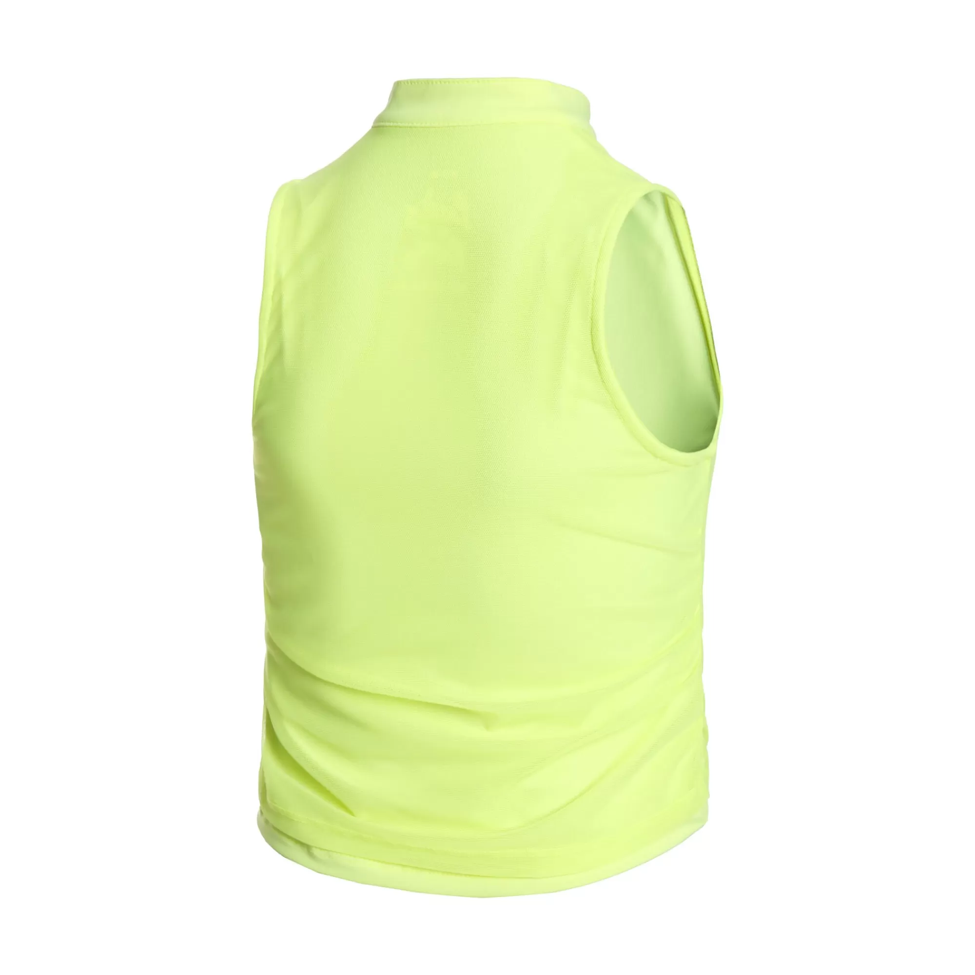 Mesh Is More Tank Top Girls - Neon Yellow>Lucky in Love Cheap