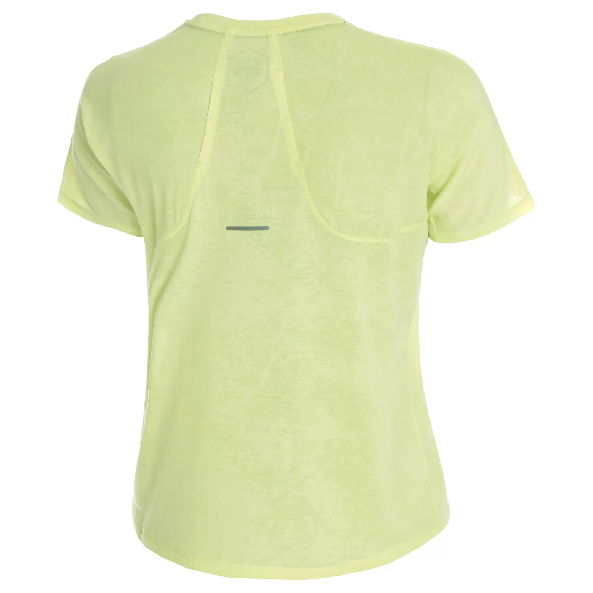 Metarun Pattern Running Shirt Women - Neon Yellow>ASICS Shop