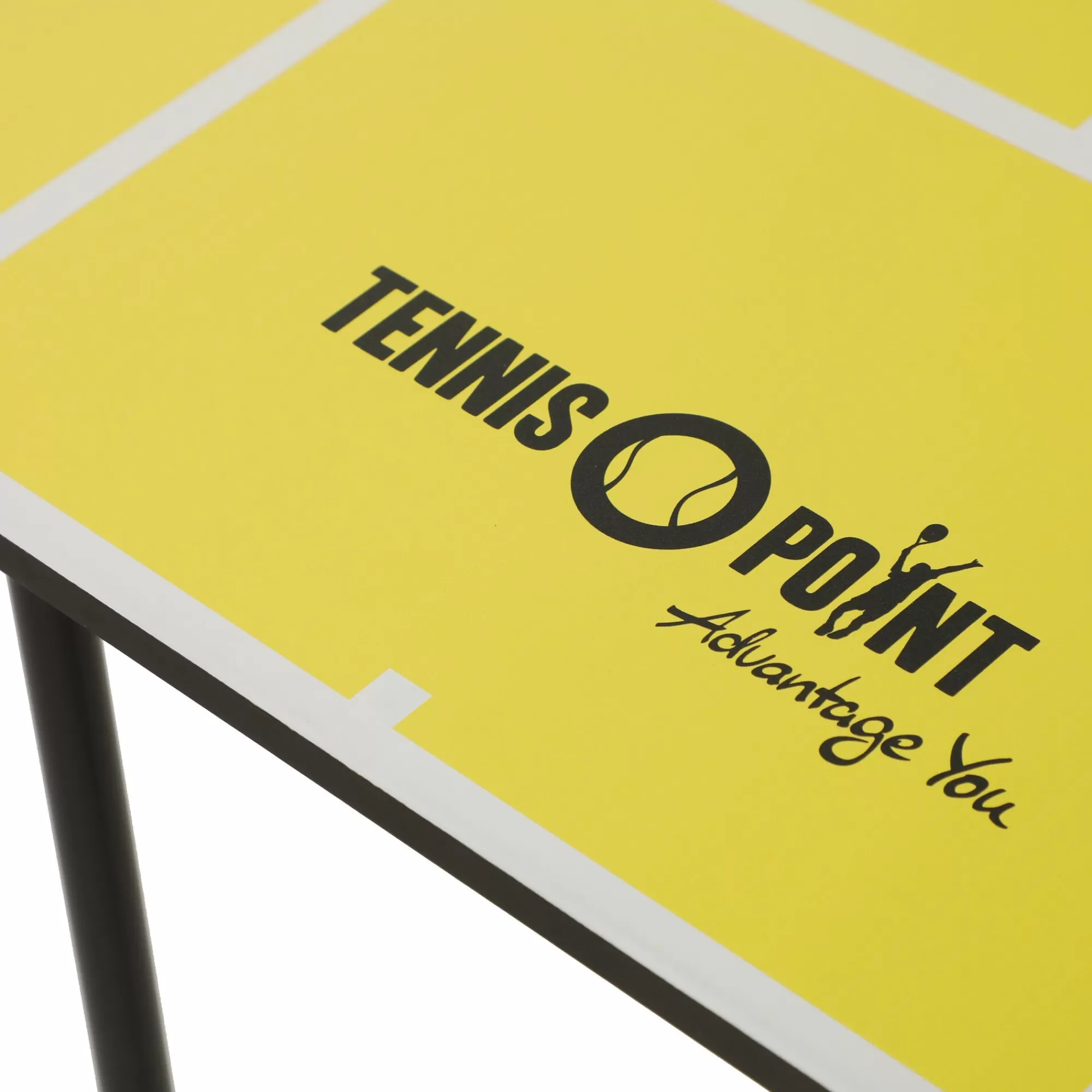 Mini Table Tennis Table - Silver, Black>Tennis-Point Hot