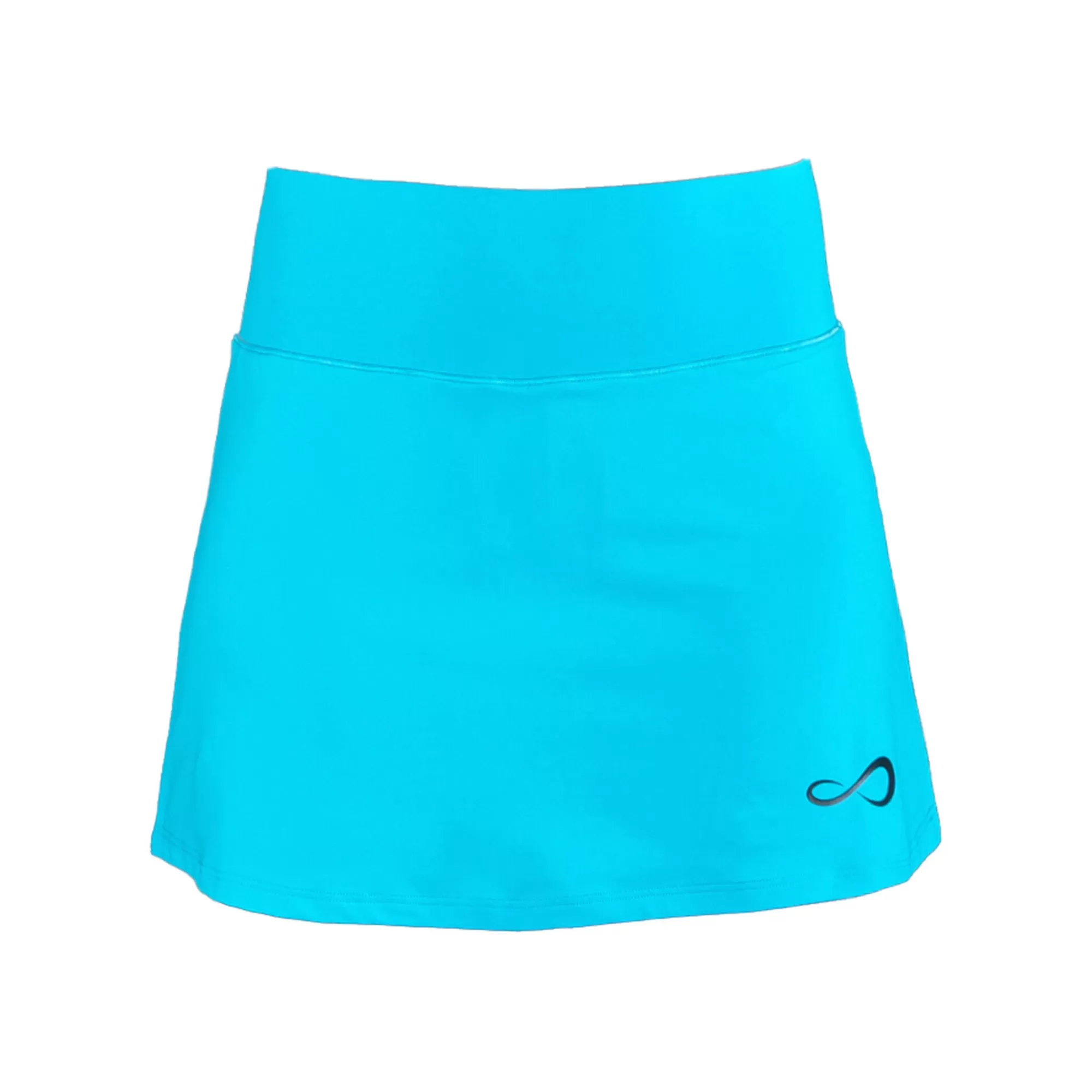 Minimal High Waist Skirt Women - Turquoise, Black>Endless Fashion