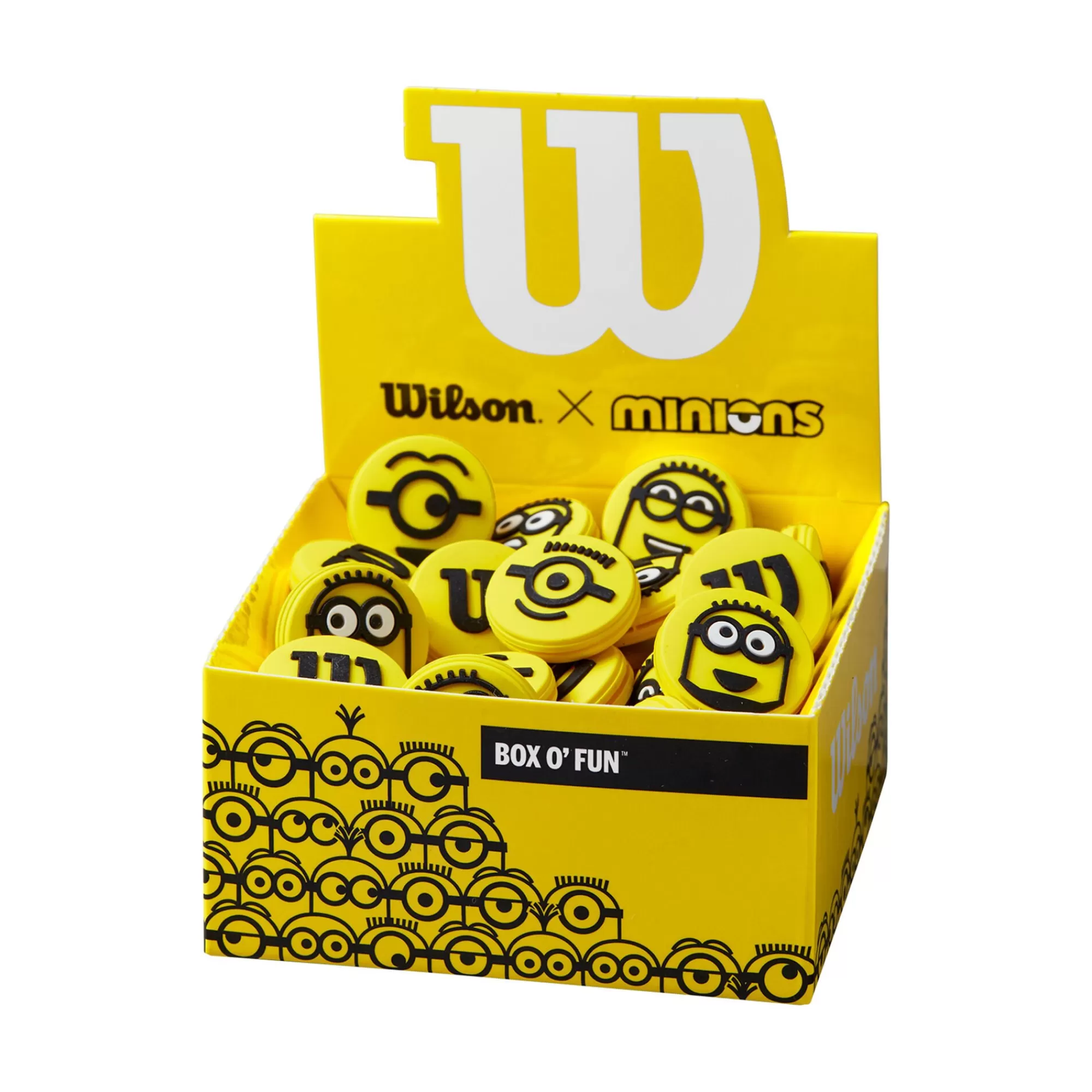 Minions 3.0 Vibrations Dampener Box Of 50 Pcs - Yellow, Black>Wilson Discount