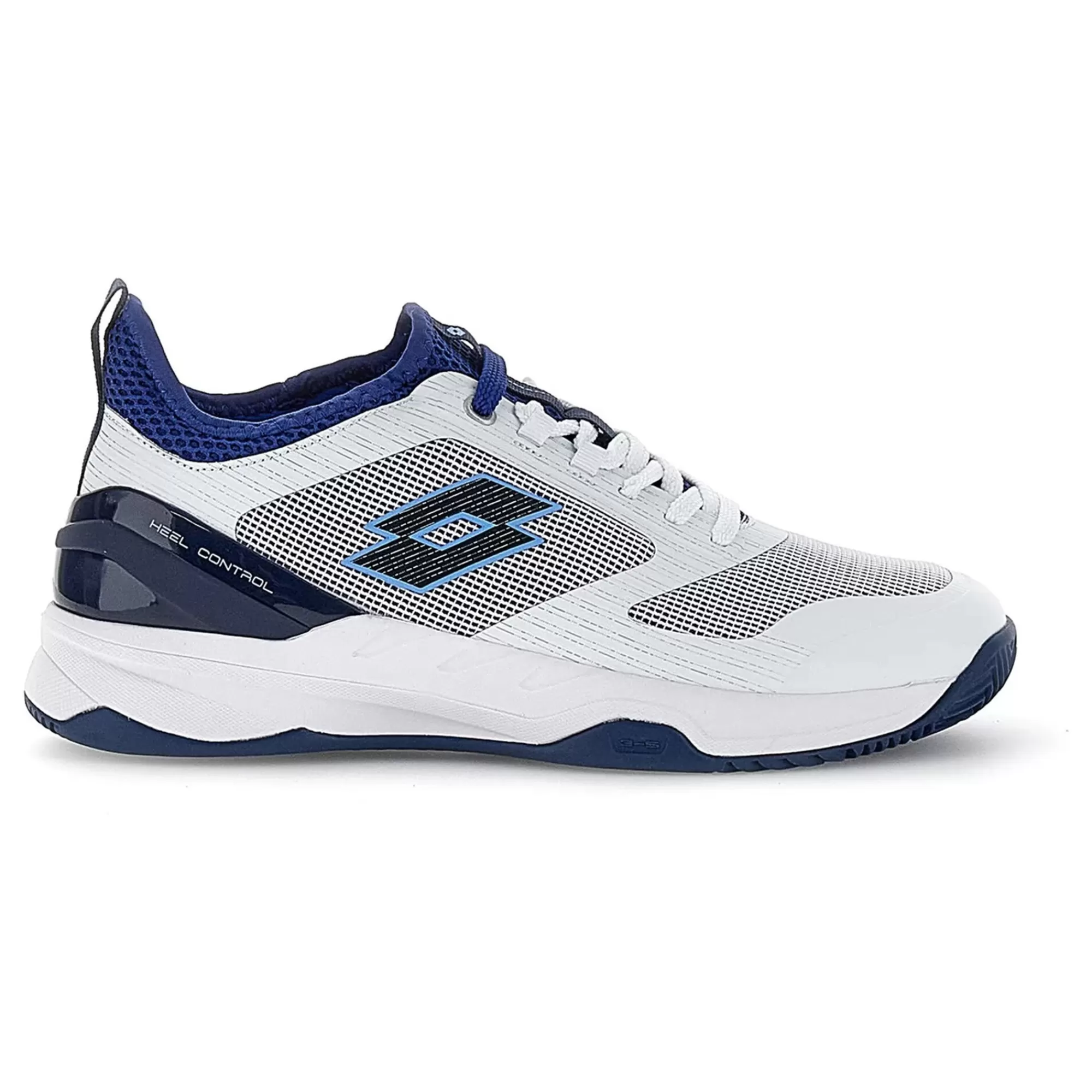 Mirage 200 Clay Court Shoe Men - White, Blue>Lotto Fashion