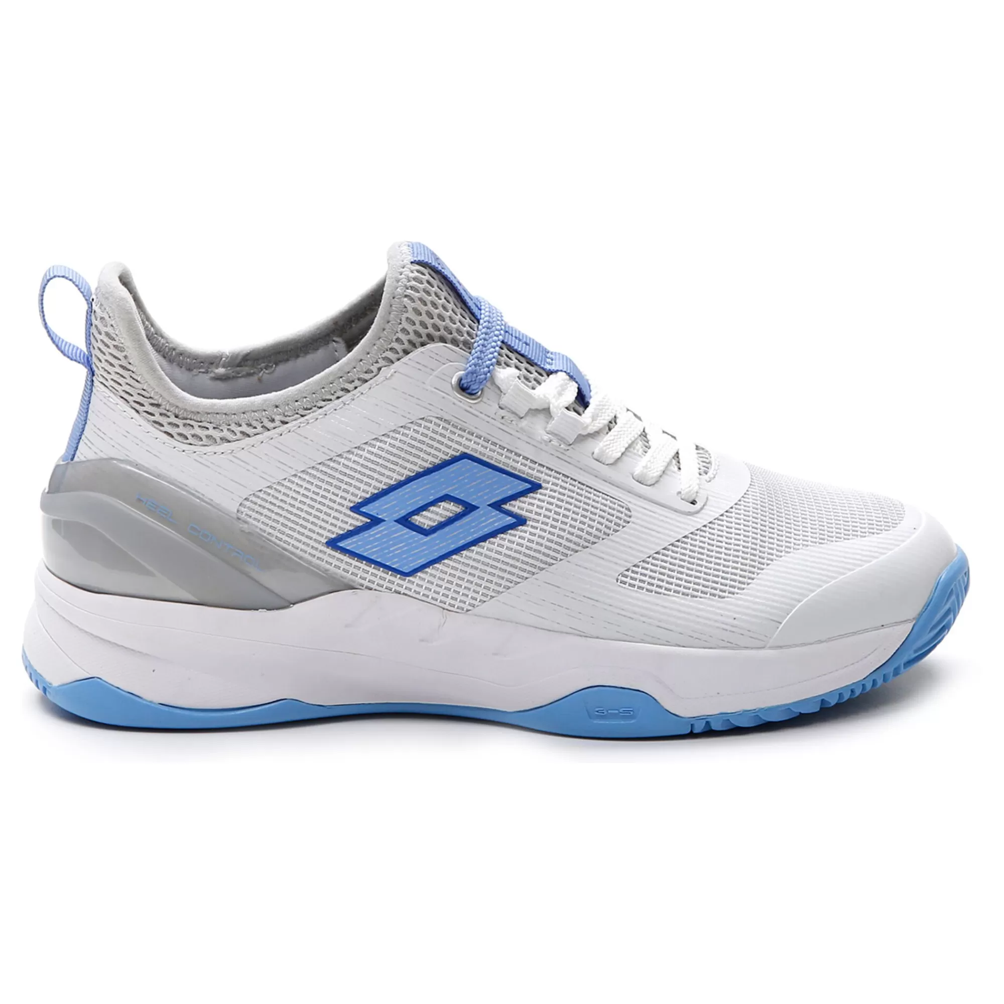 Mirage 200 Clay Court Shoe Women - White, Lilac>Lotto Hot