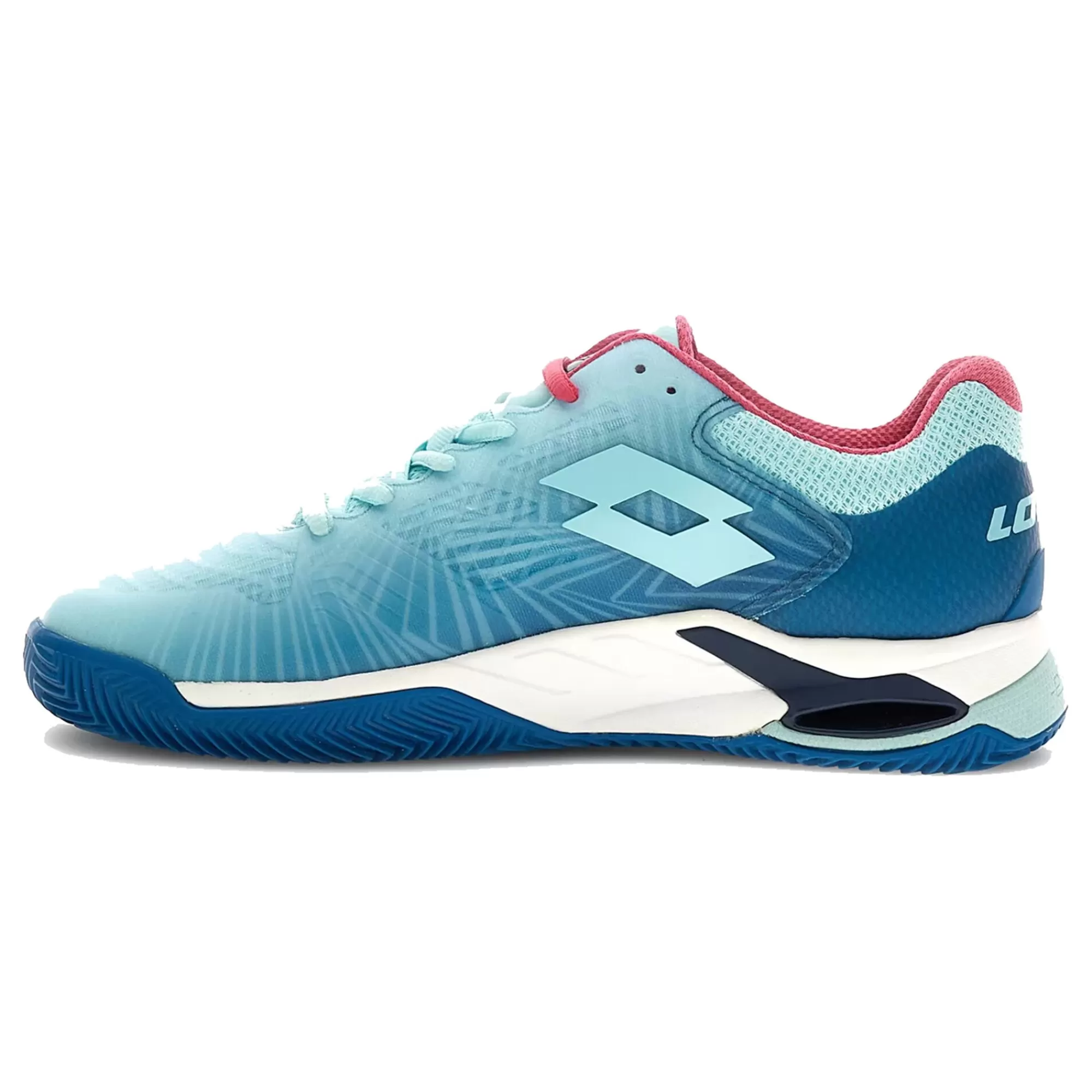 Mirage 100 II Clay Court Shoe Women - Turquoise, Blue>Lotto Cheap