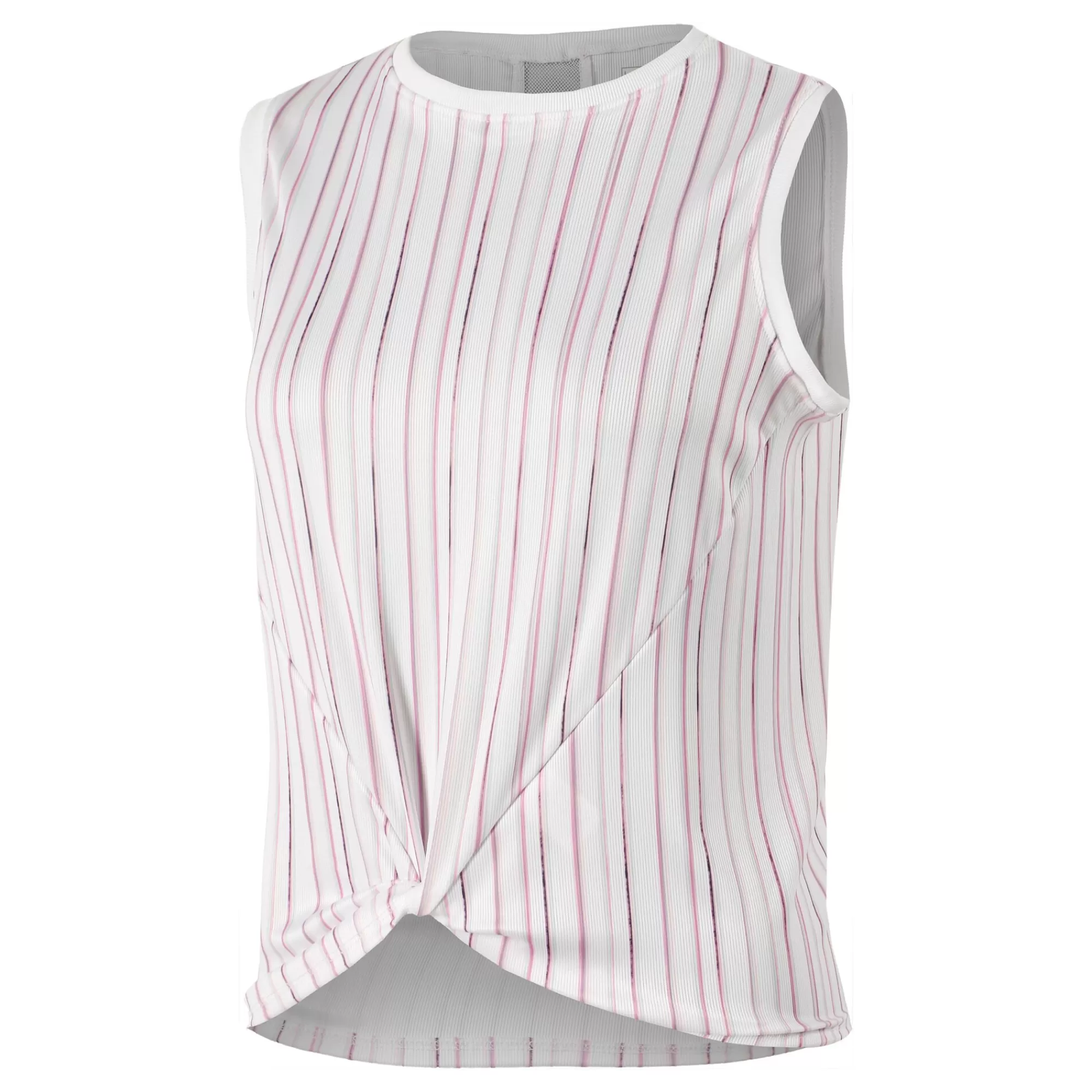 Mystic Twist Front Tank Top Women - White, Pink>Lucky in Love Shop