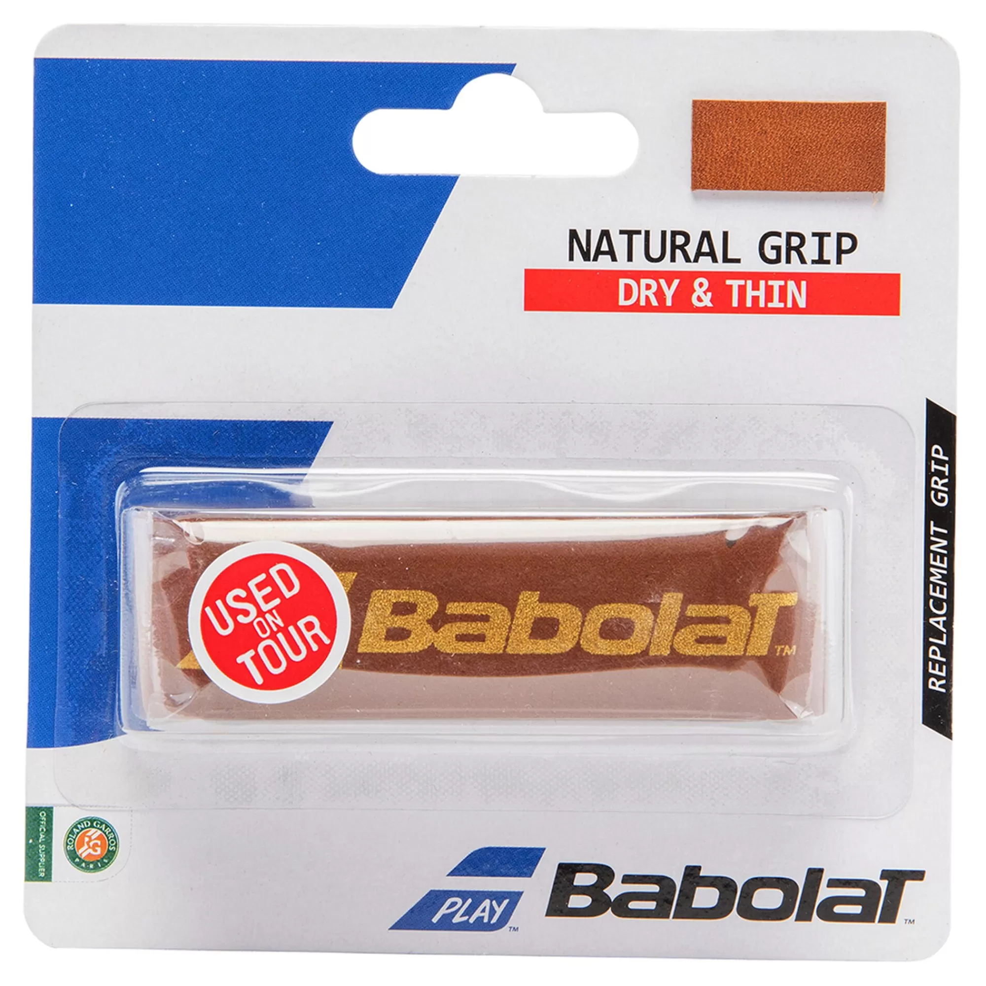 Natural Grip 1 Pack - Brown>Babolat Online