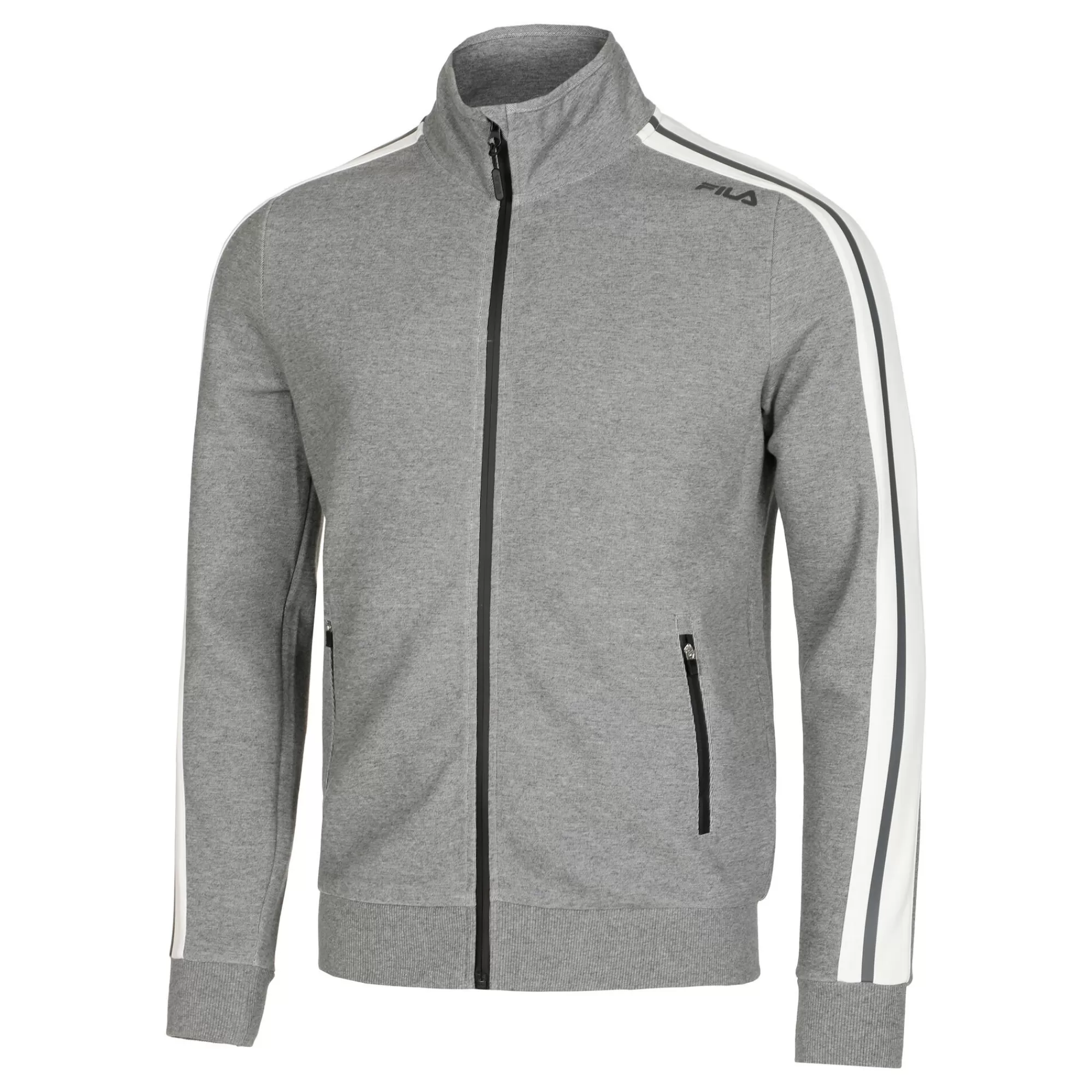 Neil Zip Hoodie Men - Grey, Cream>Fila Best Sale