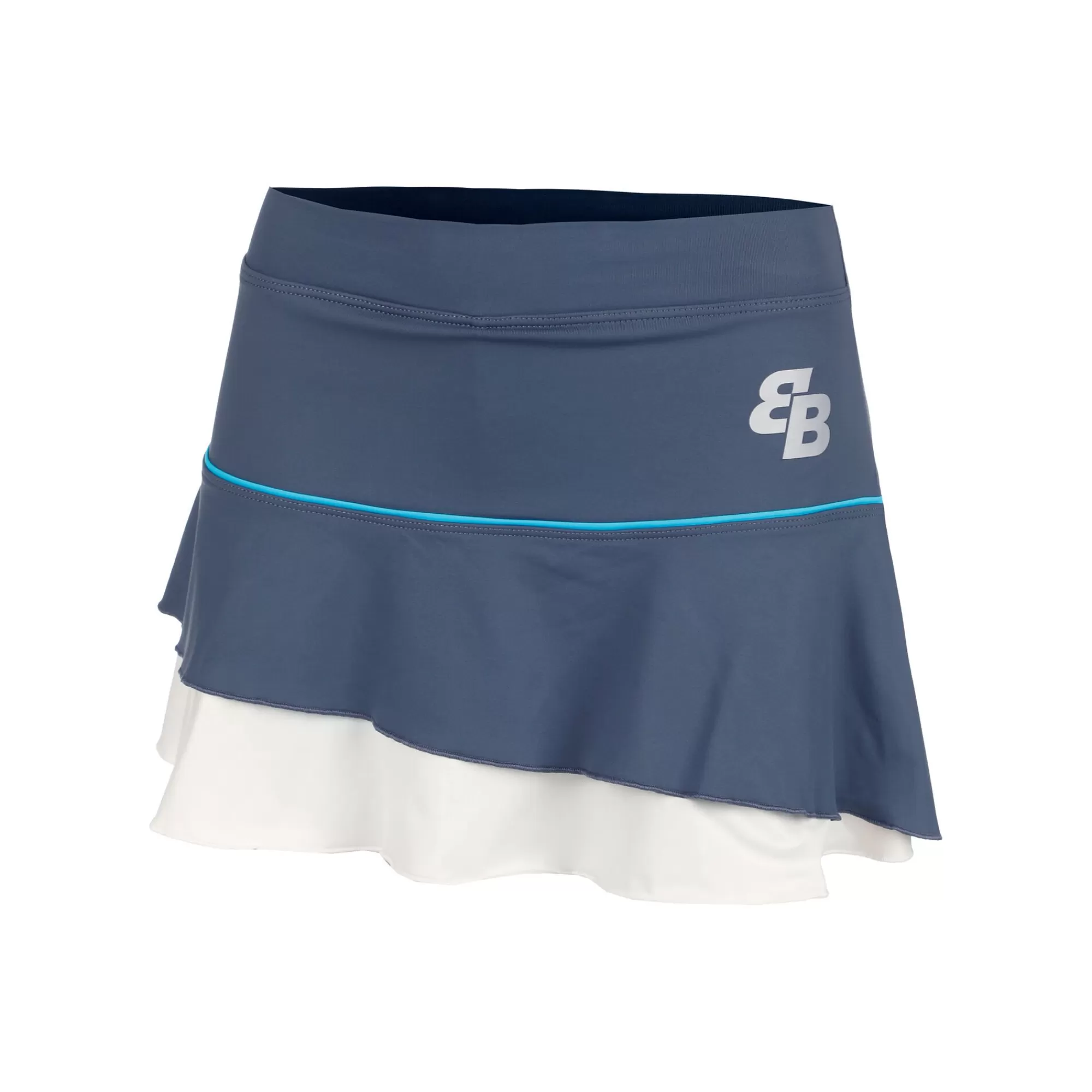 Net Skirt Women - Blue, White>BB by Belen Berbel Cheap