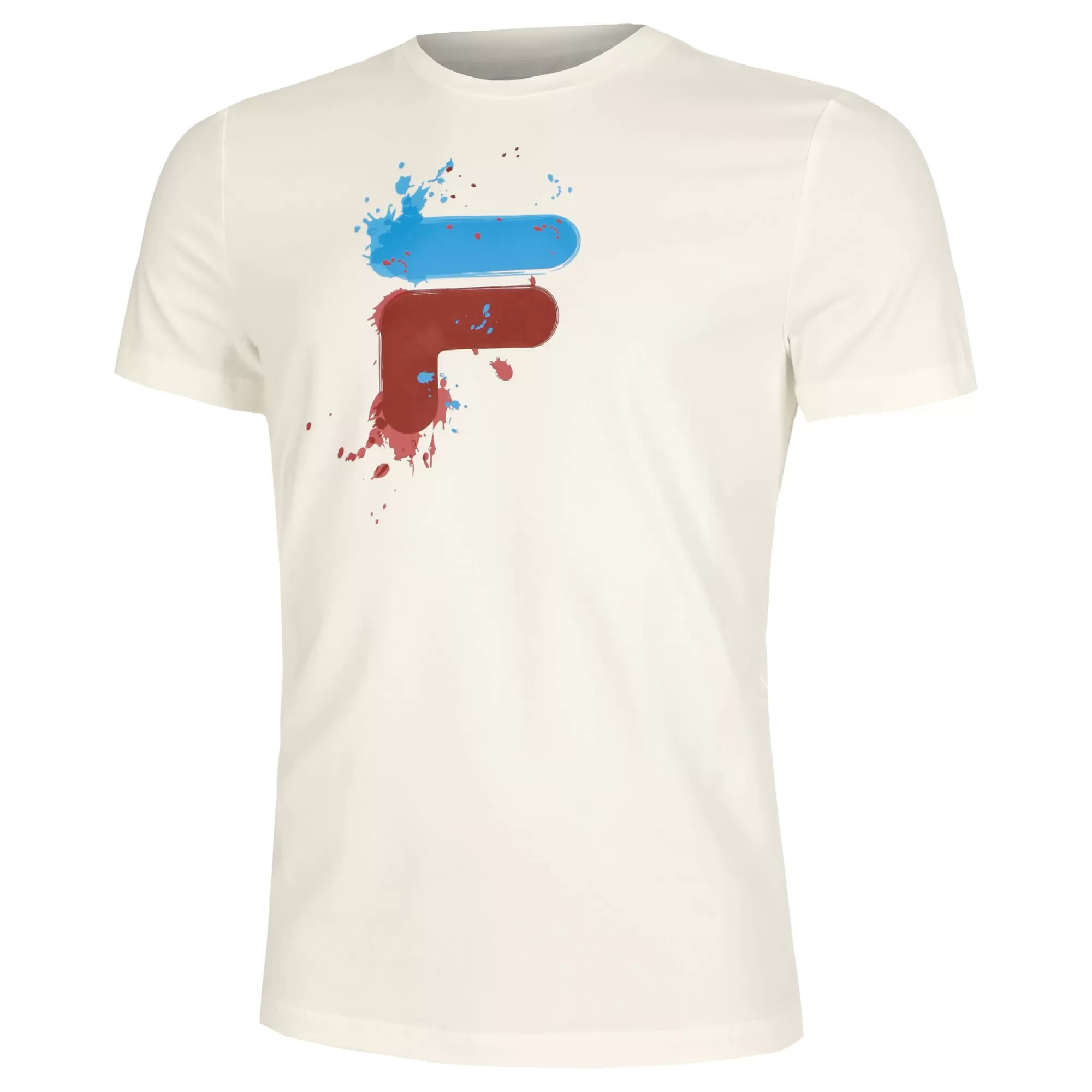 Nevio T-Shirt Men - White, Multicoloured>Fila Sale
